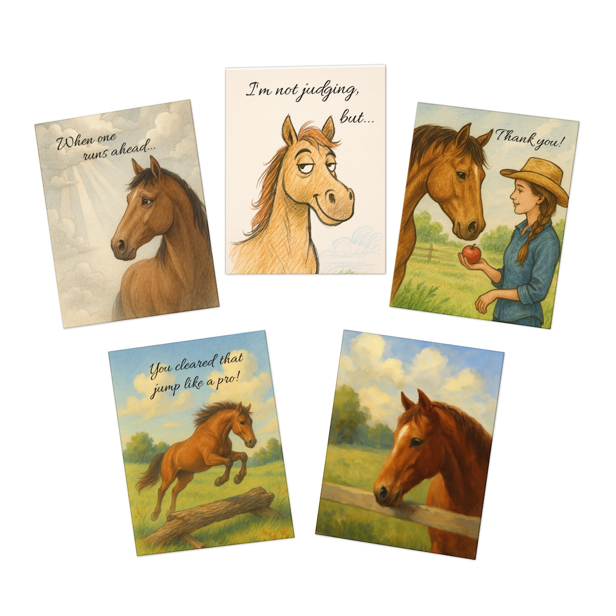 Horse-Inspired Greeting Cards and Stationery