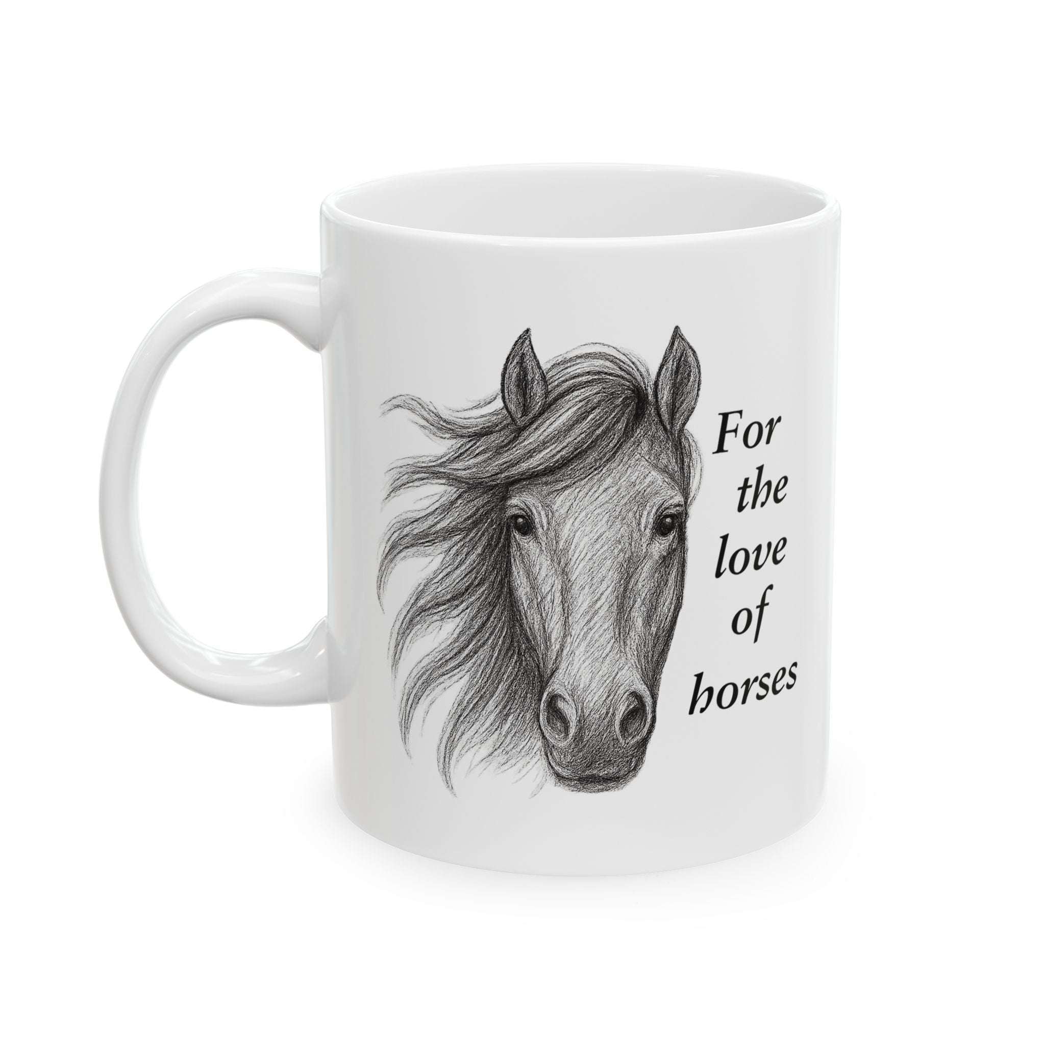 Mugs and Drinkware — Heartfelt, Humorous, and Horse-Inspired