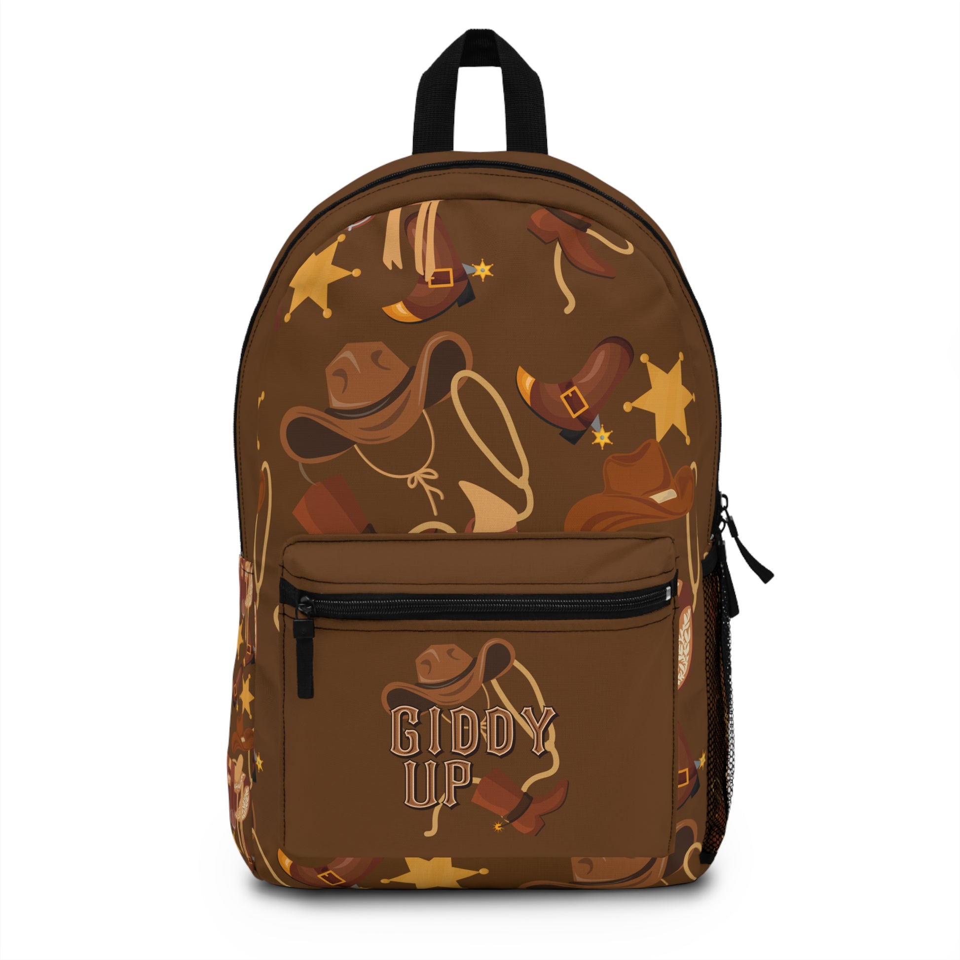 Giddy Up Backpack- Western-Themed