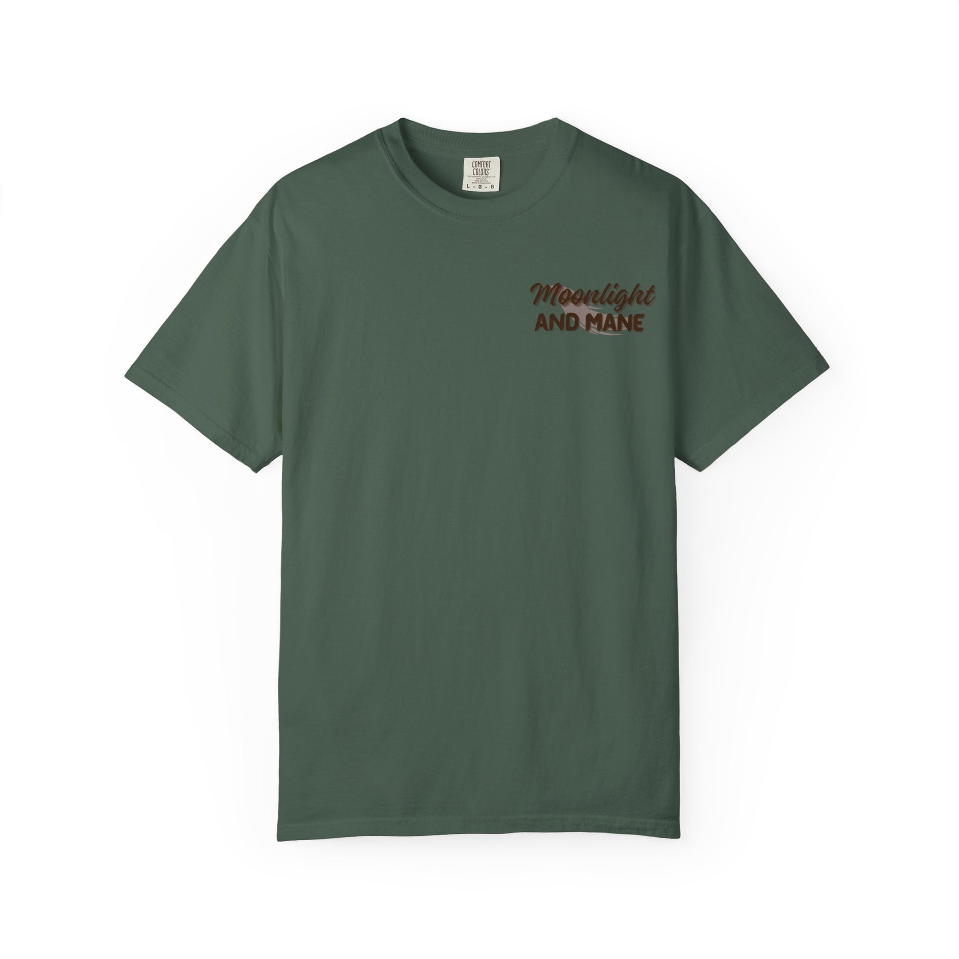 High Stakes and Hoof Beats Unisex Garment-Dyed T-shirt