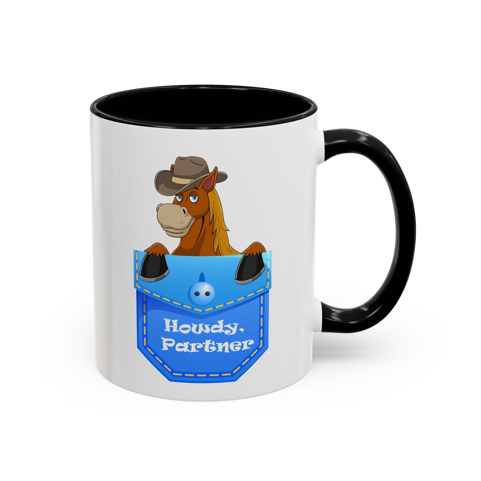Howdy Partner Pocker Pony Coffee Mug