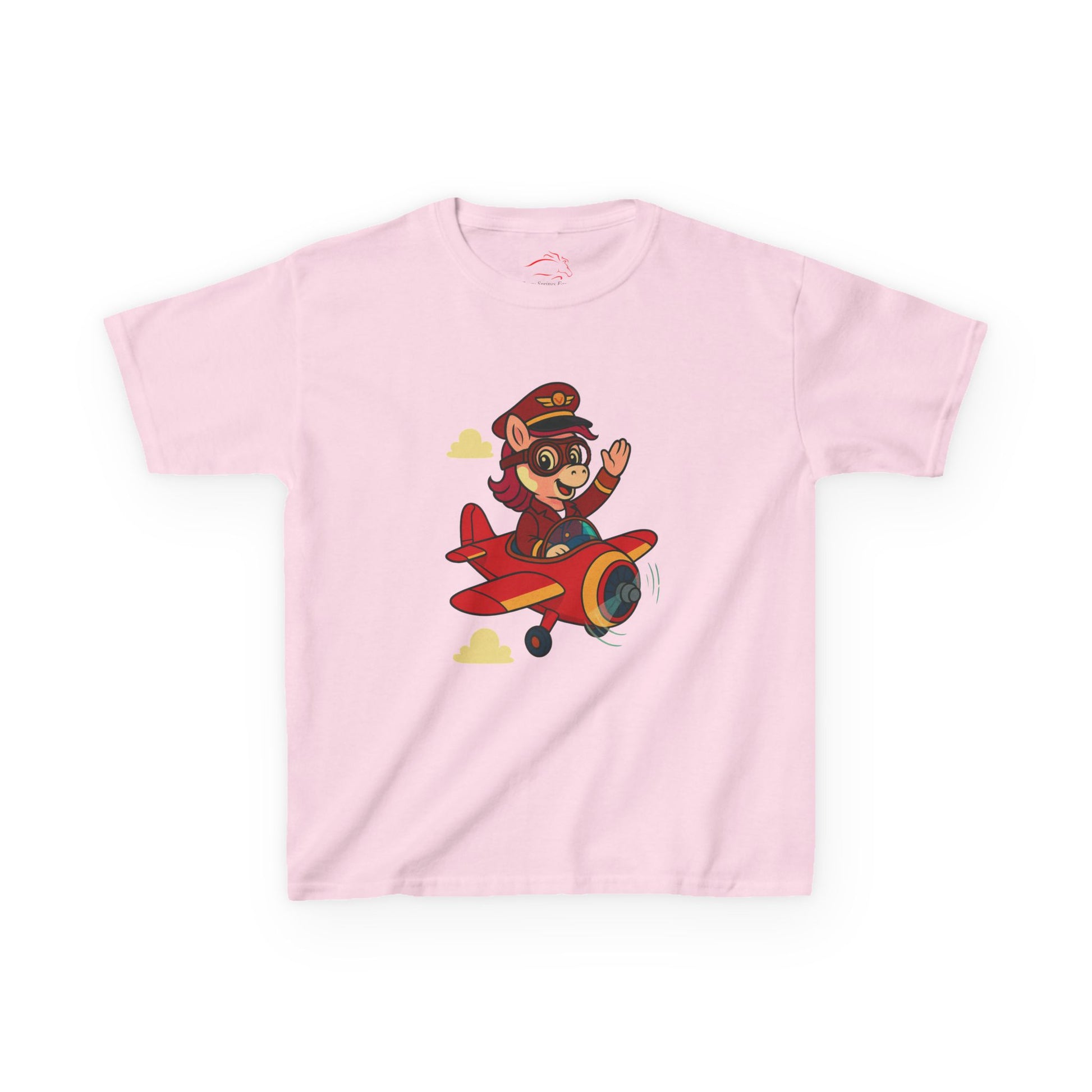 Lulu as a Pilot Tee – Kids Heavy Cotton™ T-Shirt