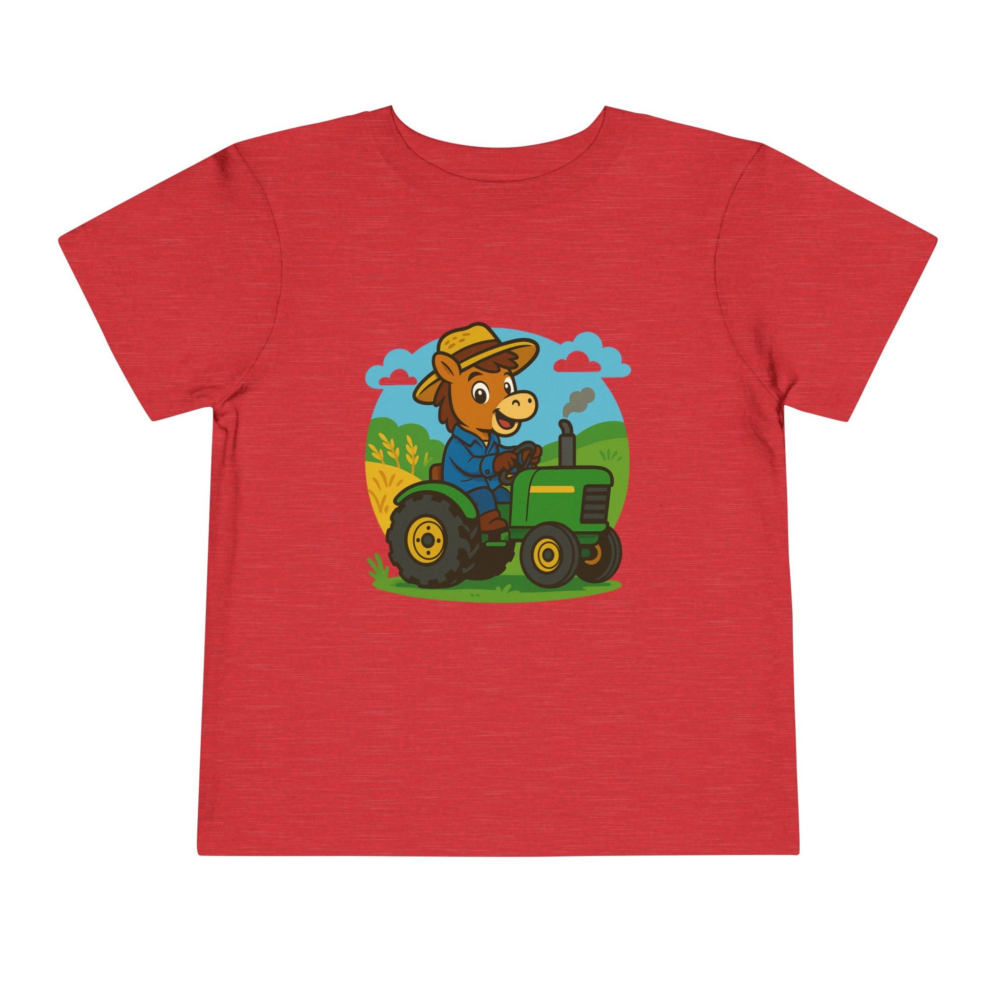 Buck on a Tractor – Toddler T-Shirt