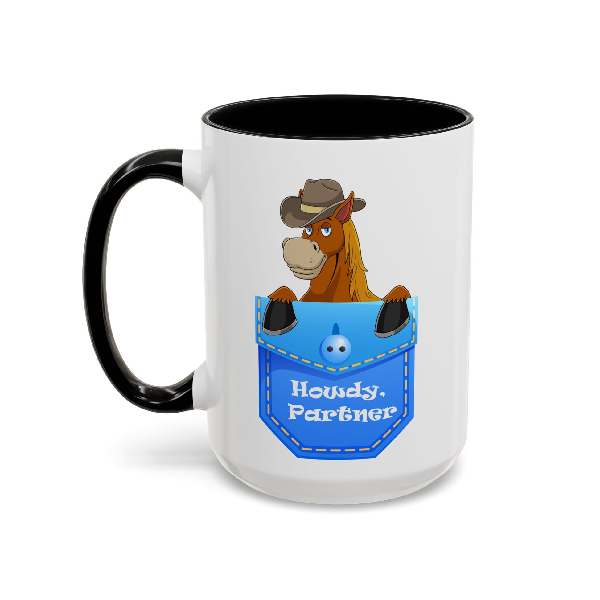 Howdy Partner Pocker Pony Coffee Mug