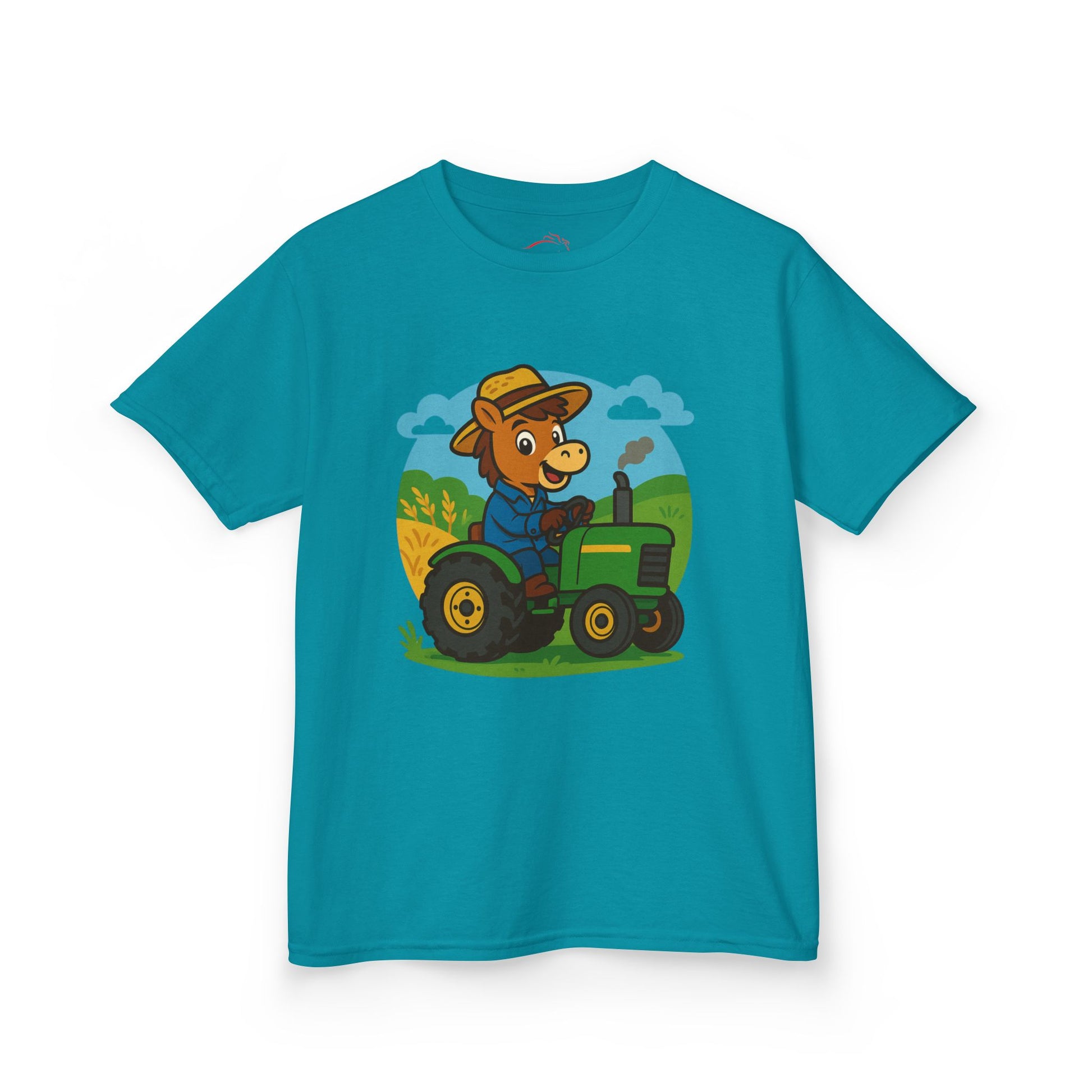 Buck the Bold Tractor Tee – Kids Heavy Cotton™ T-Shirt