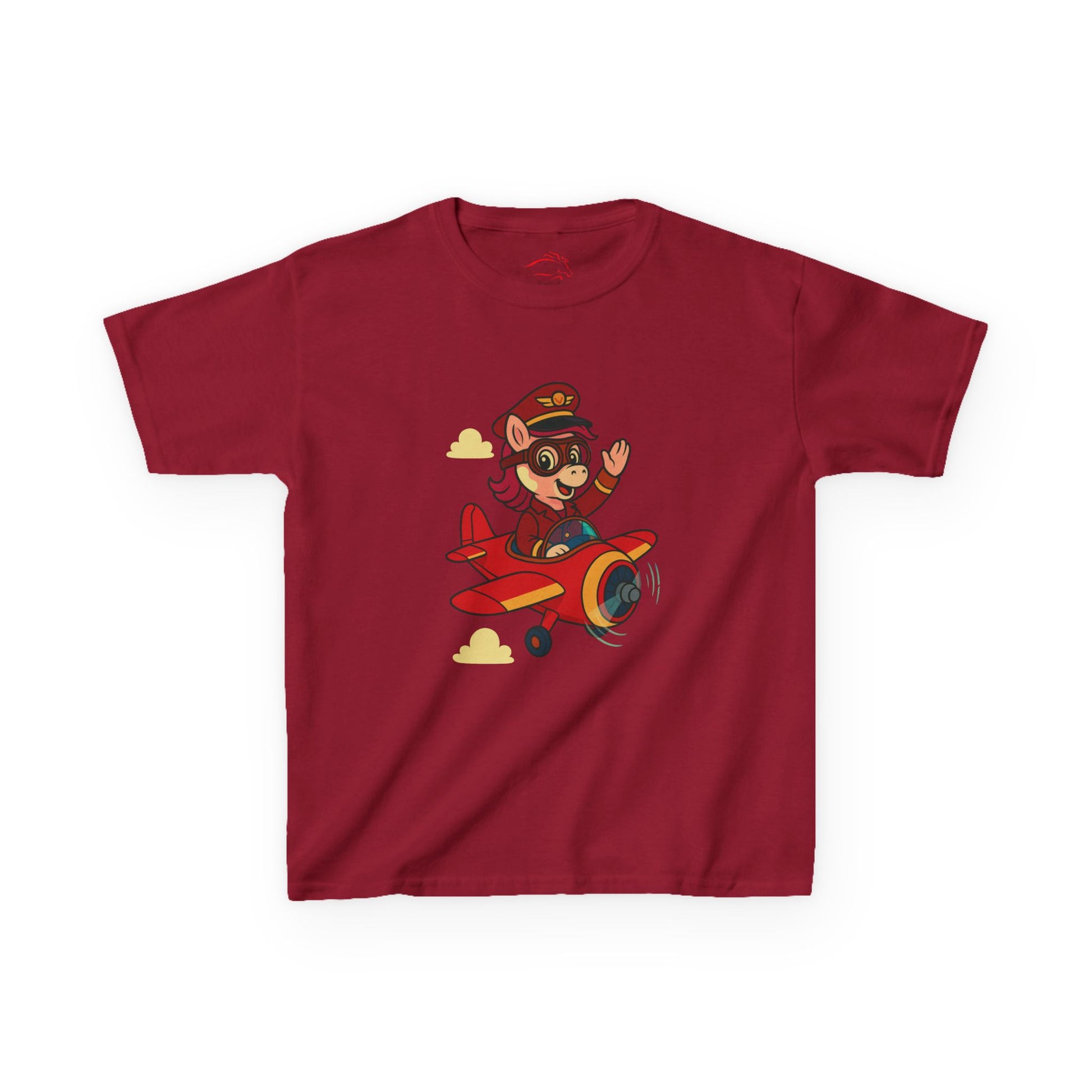 Lulu as a Pilot Tee – Kids Heavy Cotton™ T-Shirt