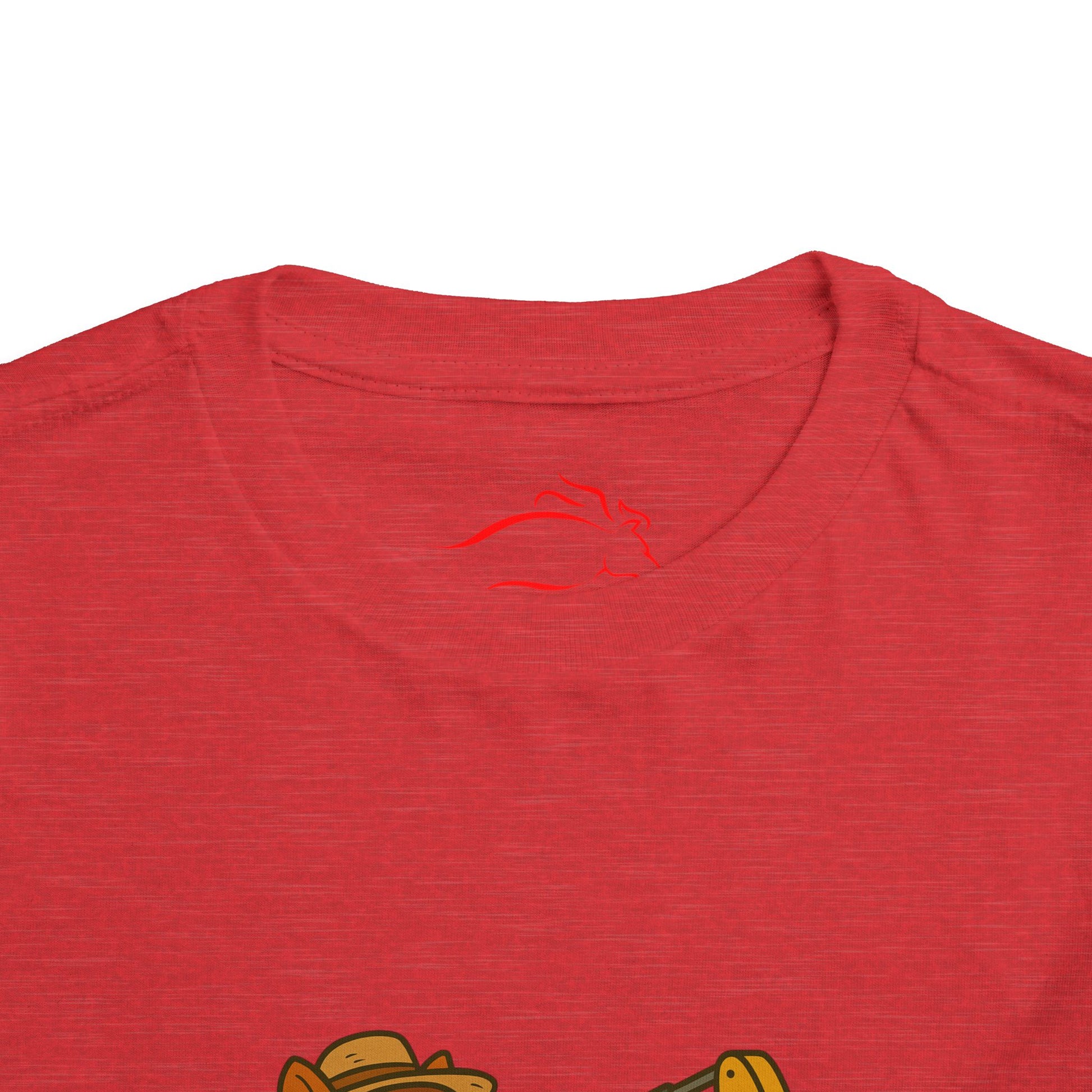 Buck on the Excavator – Toddler T-Shirt