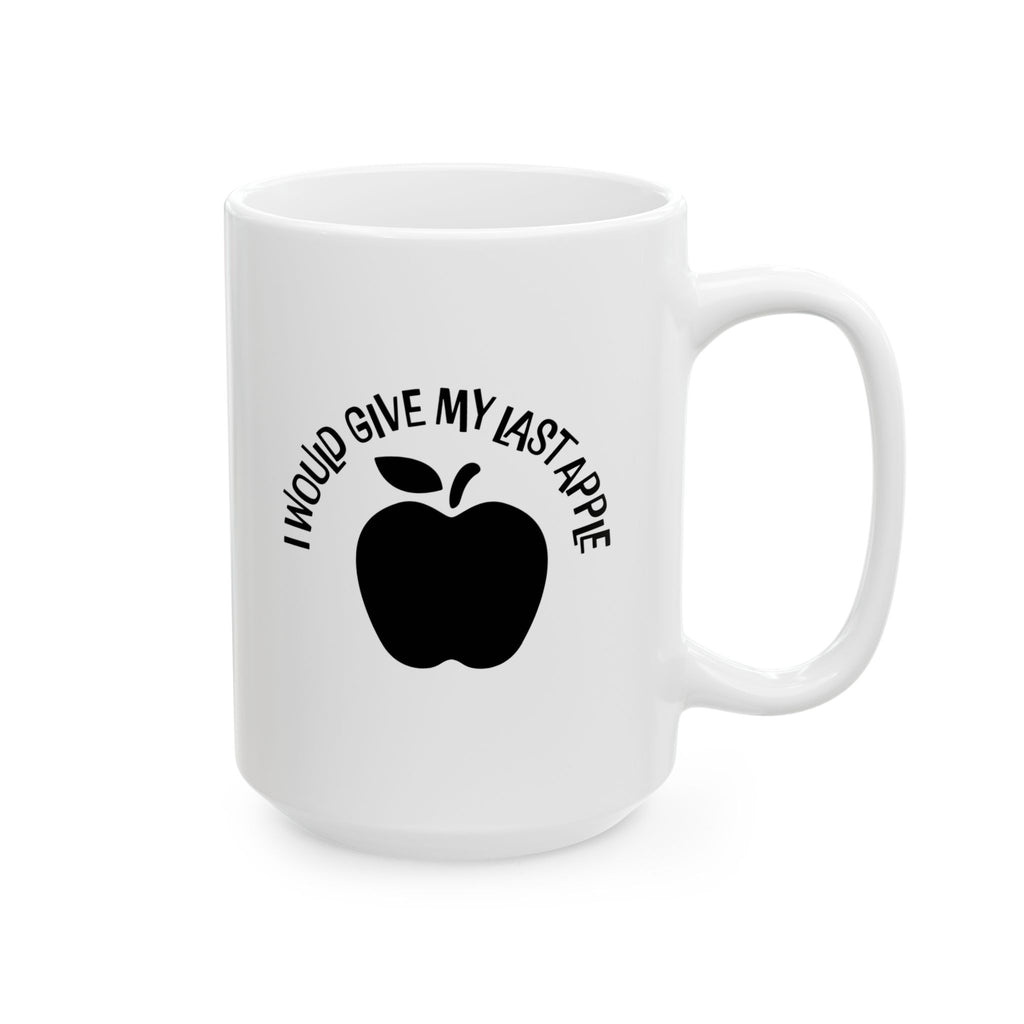 Horse Mug - 'For the Love of Horses' and 'I Would Give My Last Apple' Design