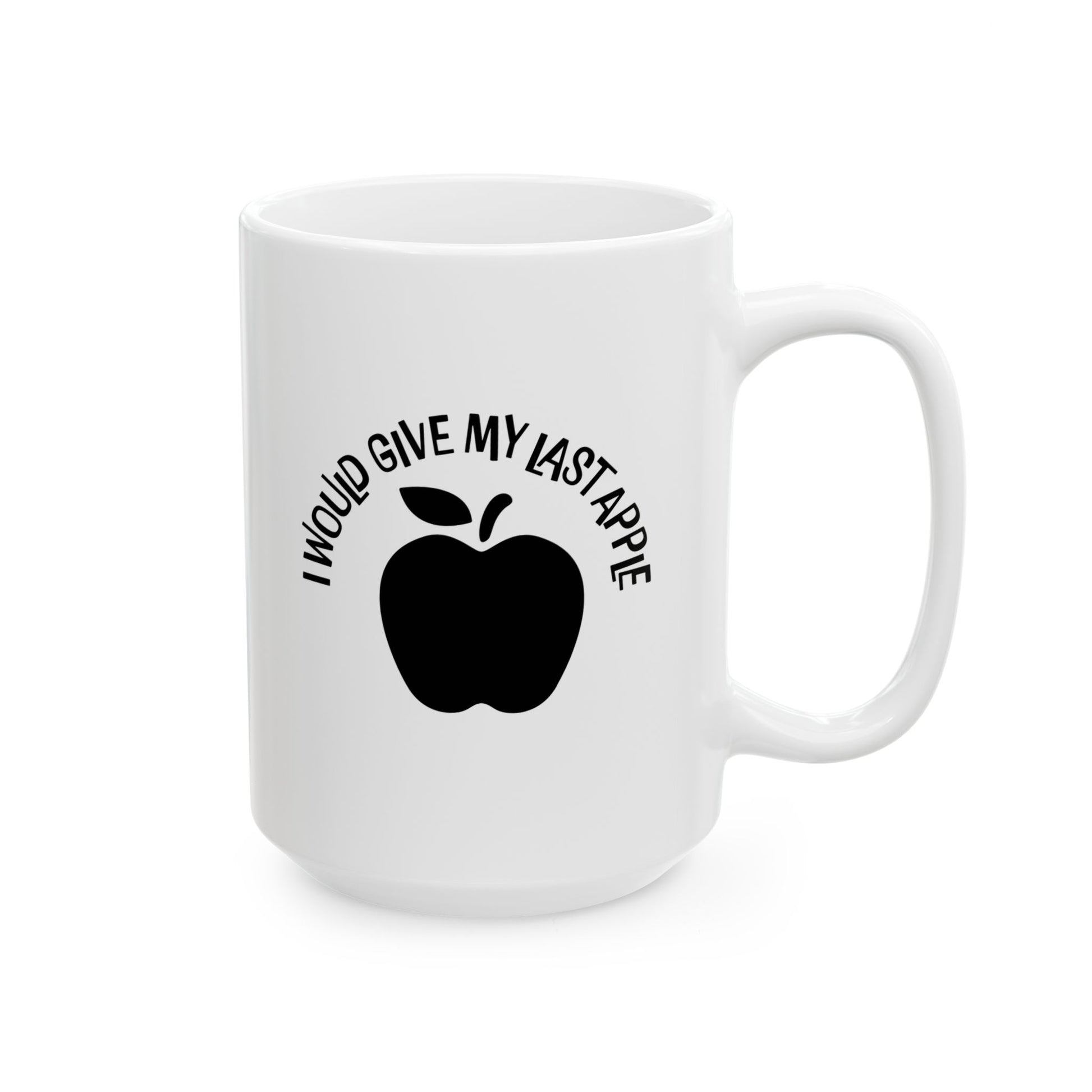 Horse Mug - 'For the Love of Horses' and 'I Would Give My Last Apple' Design