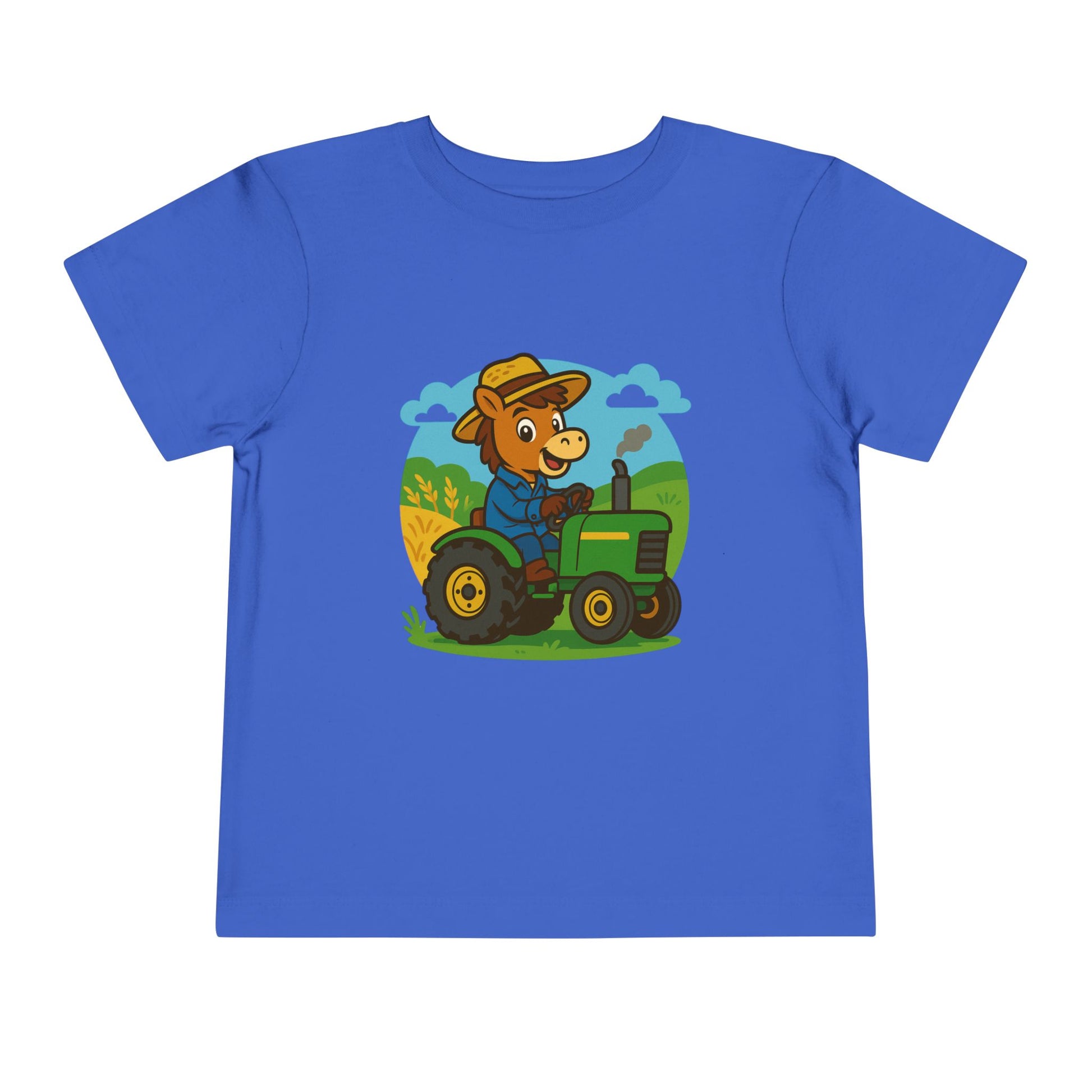 Buck on a Tractor – Toddler T-Shirt