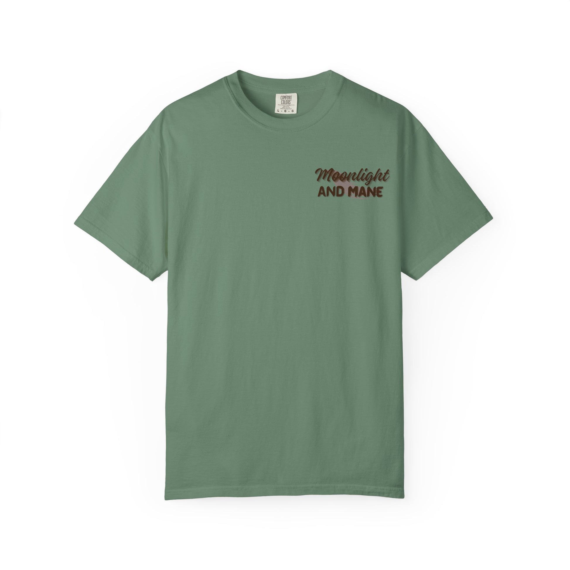 High Stakes and Hoof Beats Unisex Garment-Dyed T-shirt