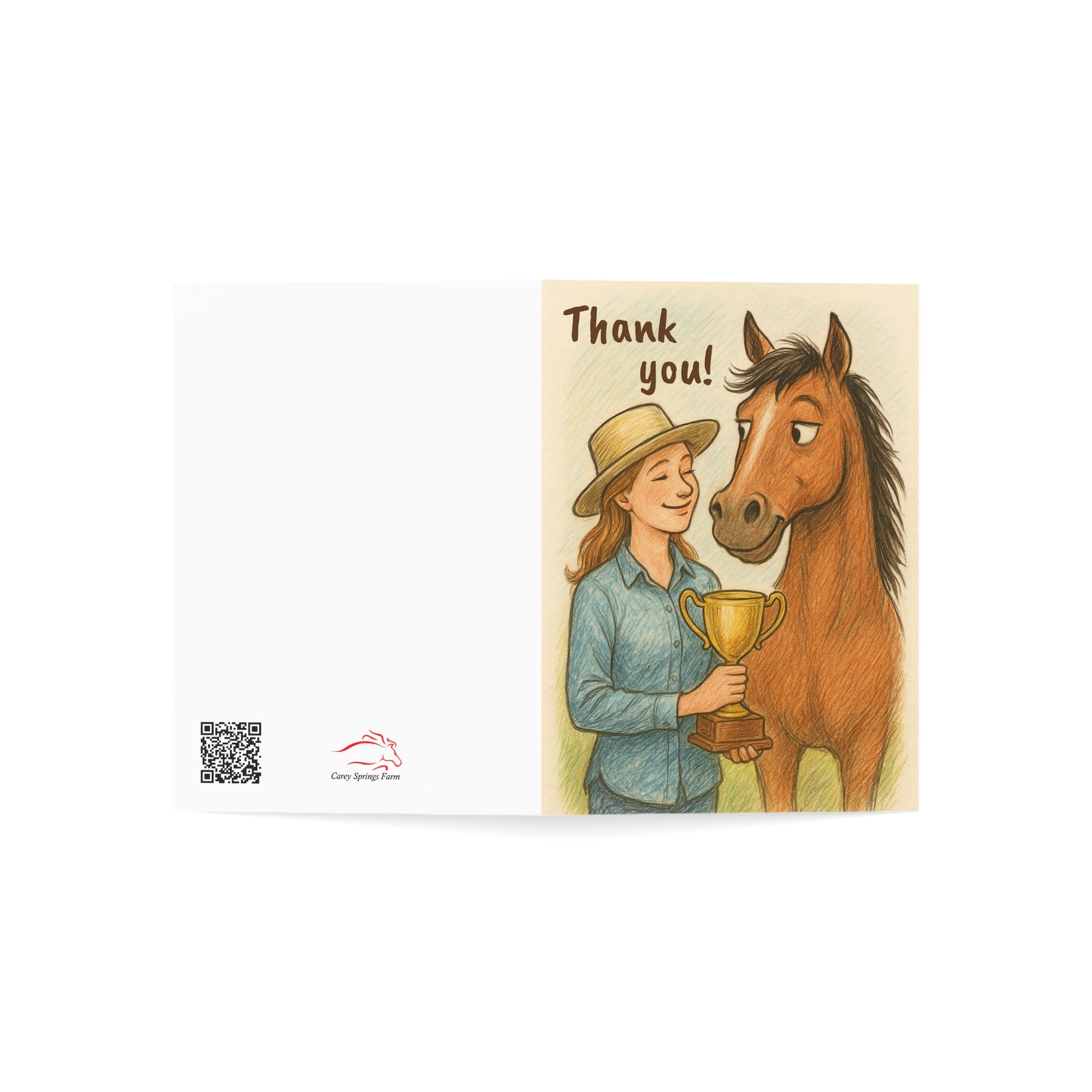 Human of the Year Thank You Card