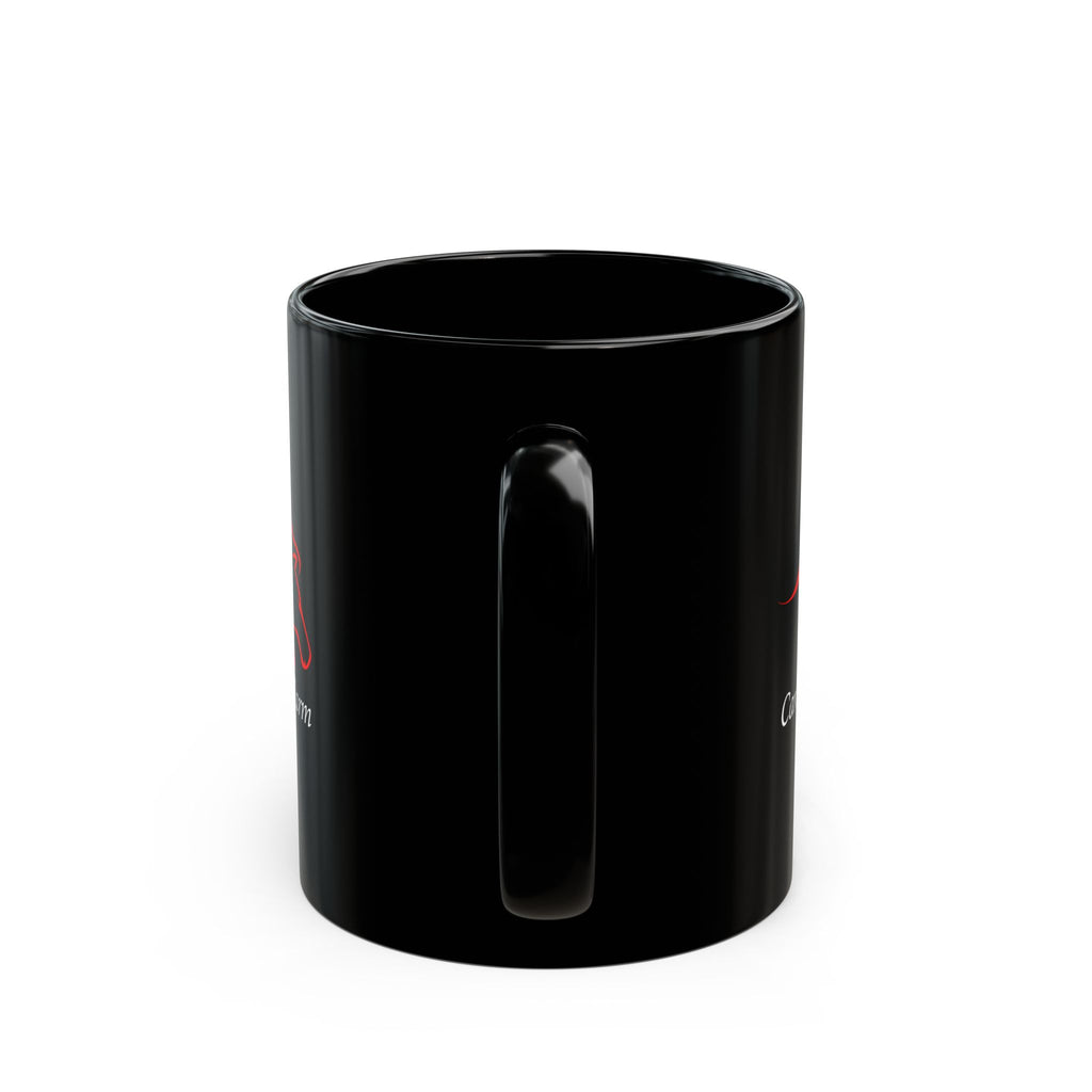 Carey Springs Farm Black Mug