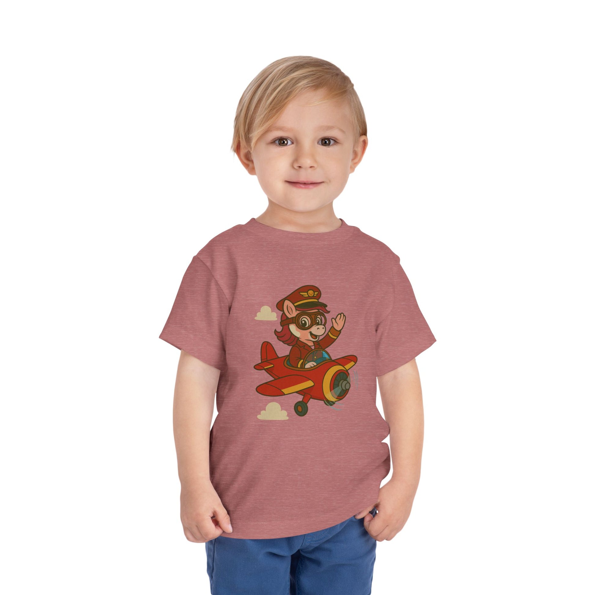 Lulu the Pilot – Toddler T-Shirt