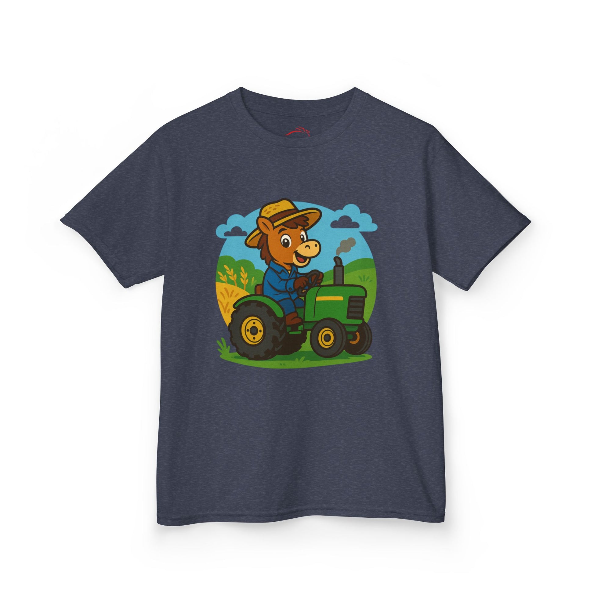 Buck the Bold Tractor Tee – Kids Heavy Cotton™ T-Shirt
