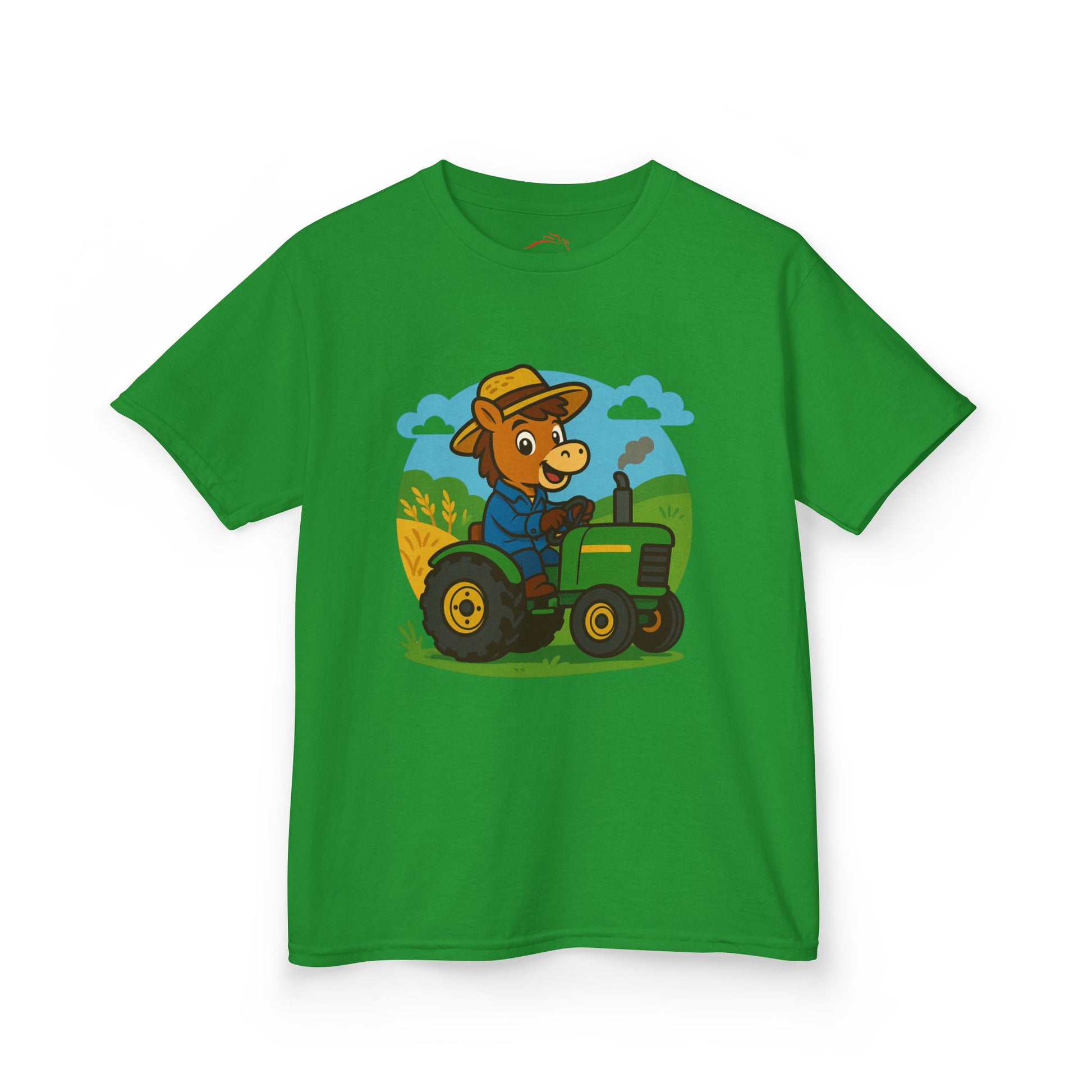 Buck the Bold Tractor Tee – Kids Heavy Cotton™ T-Shirt