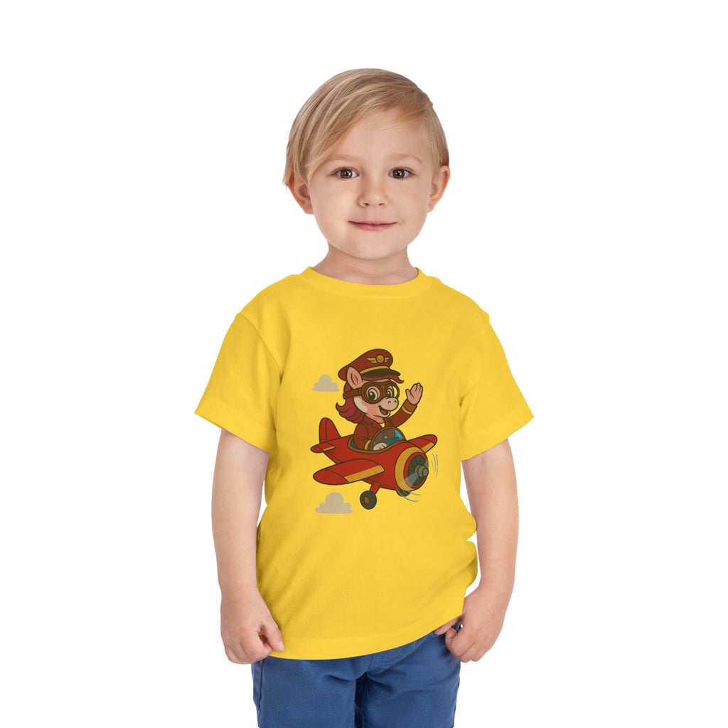 Lulu the Pilot – Toddler T-Shirt