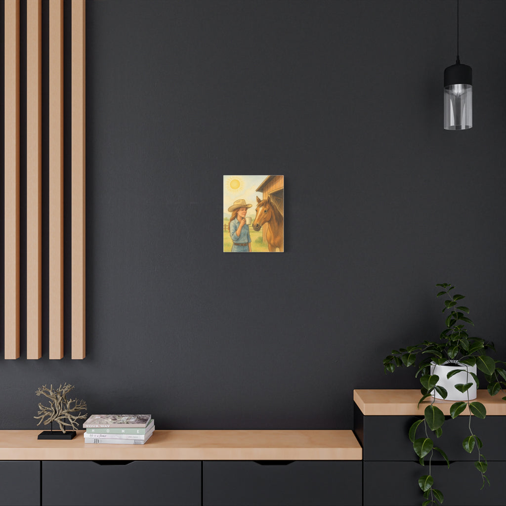 First Light Coffee Canvas Art