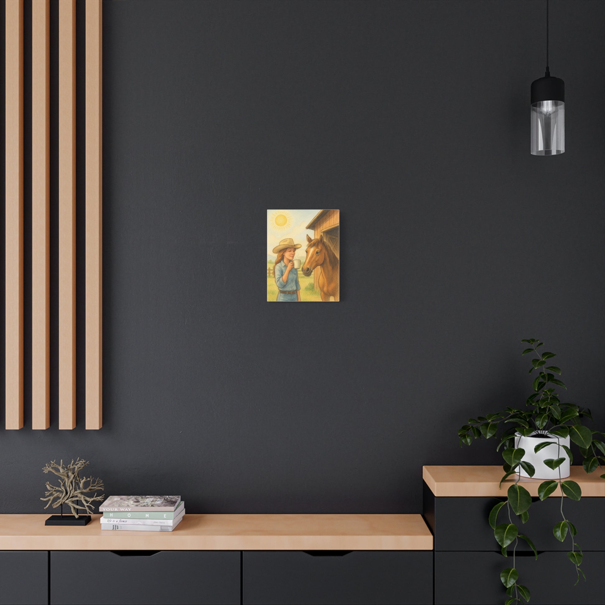 First Light Coffee Canvas Art