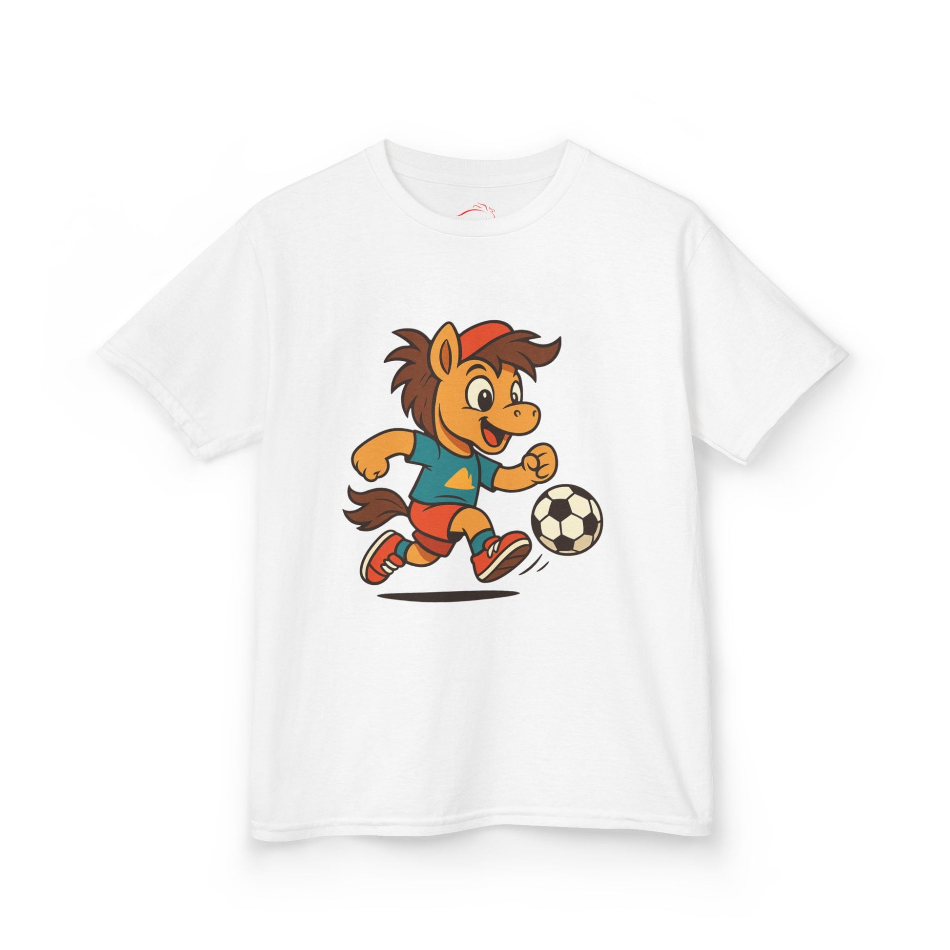 Buck Plays Soccer Tee – Kids Heavy Cotton™ T-Shirt