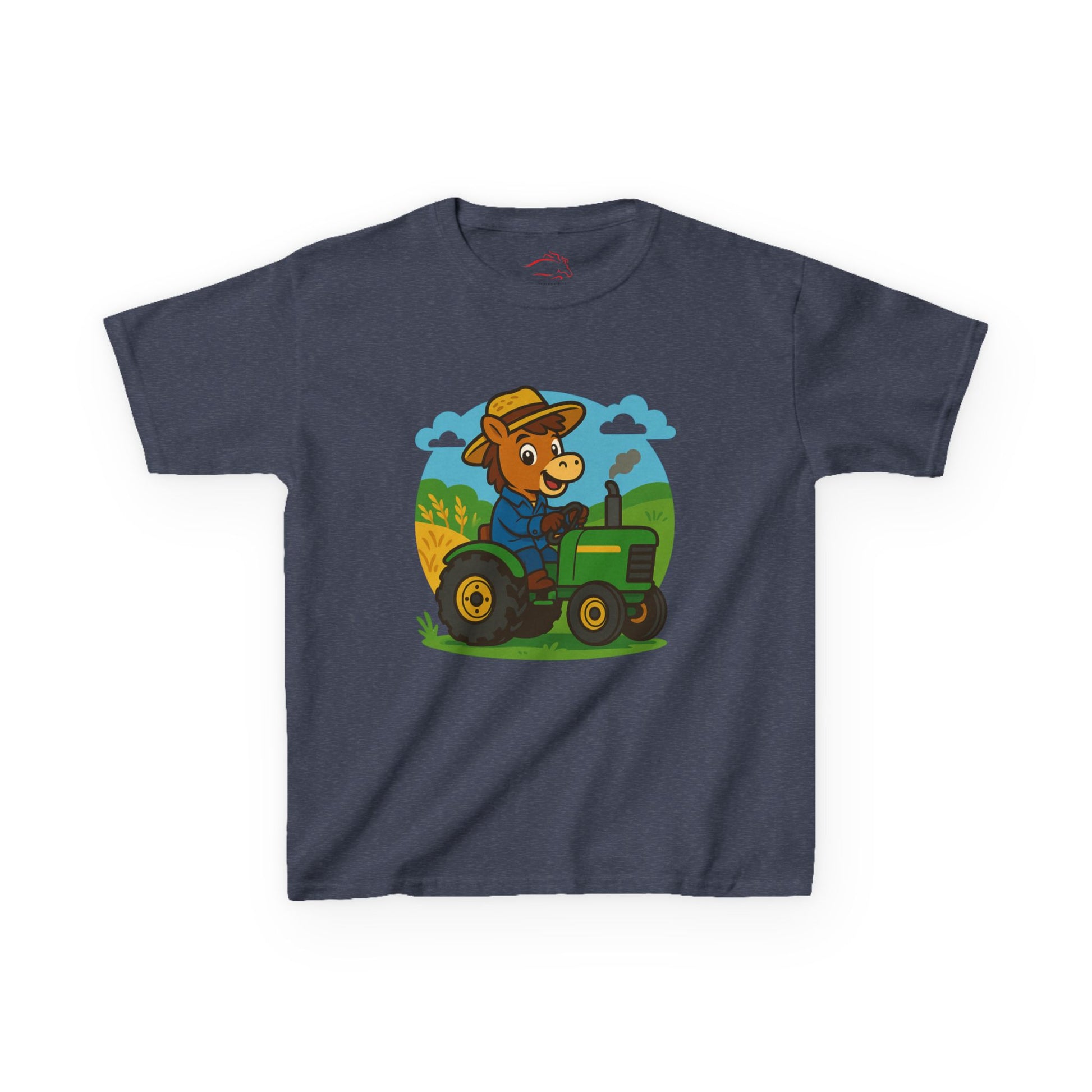 Buck the Bold Tractor Tee – Kids Heavy Cotton™ T-Shirt