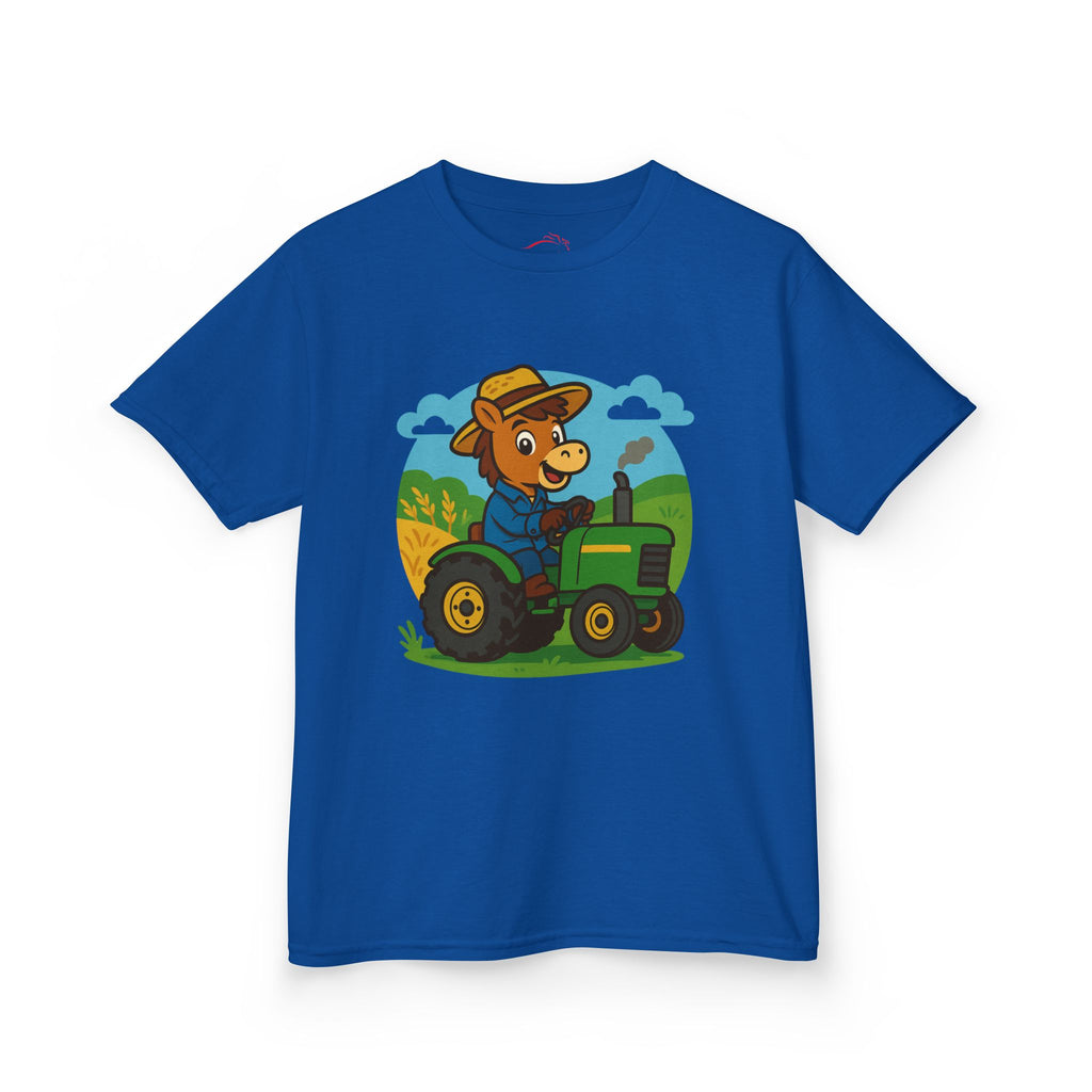 Buck the Bold Tractor Tee – Kids Heavy Cotton™ T-Shirt