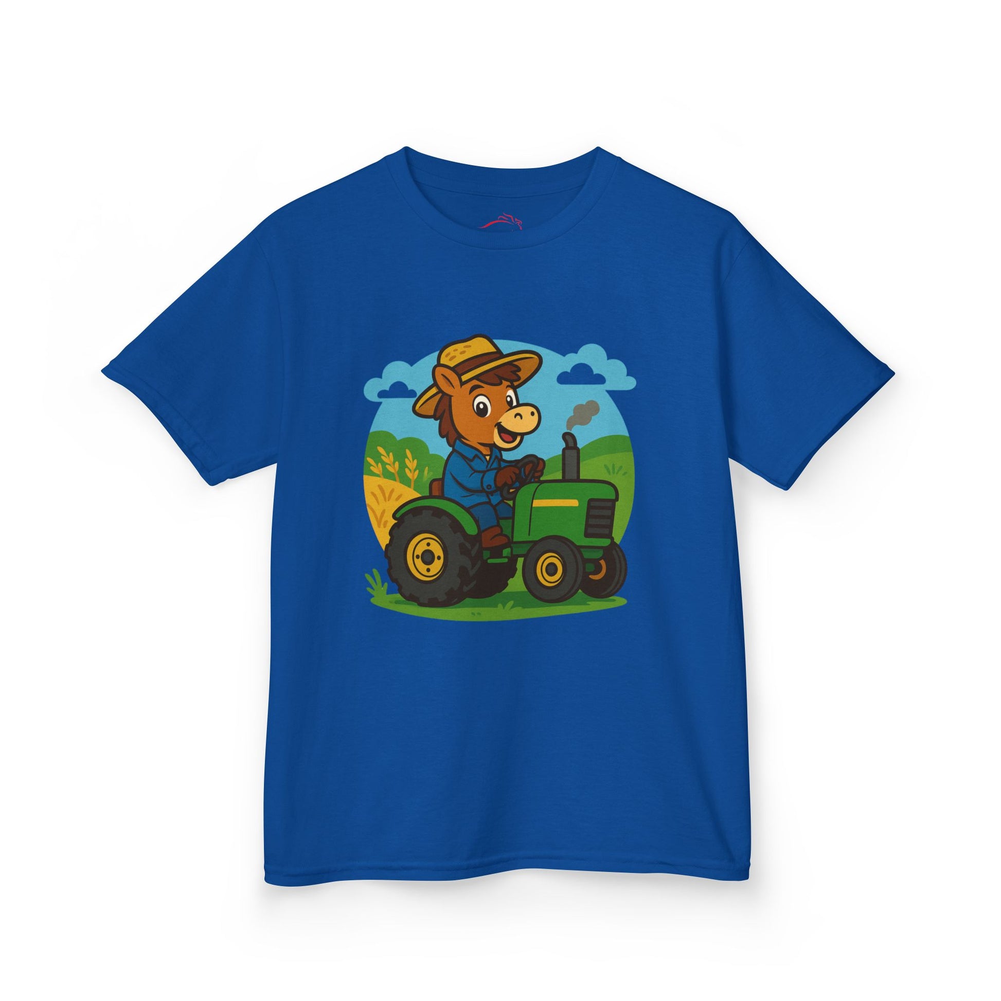 Buck the Bold Tractor Tee – Kids Heavy Cotton™ T-Shirt