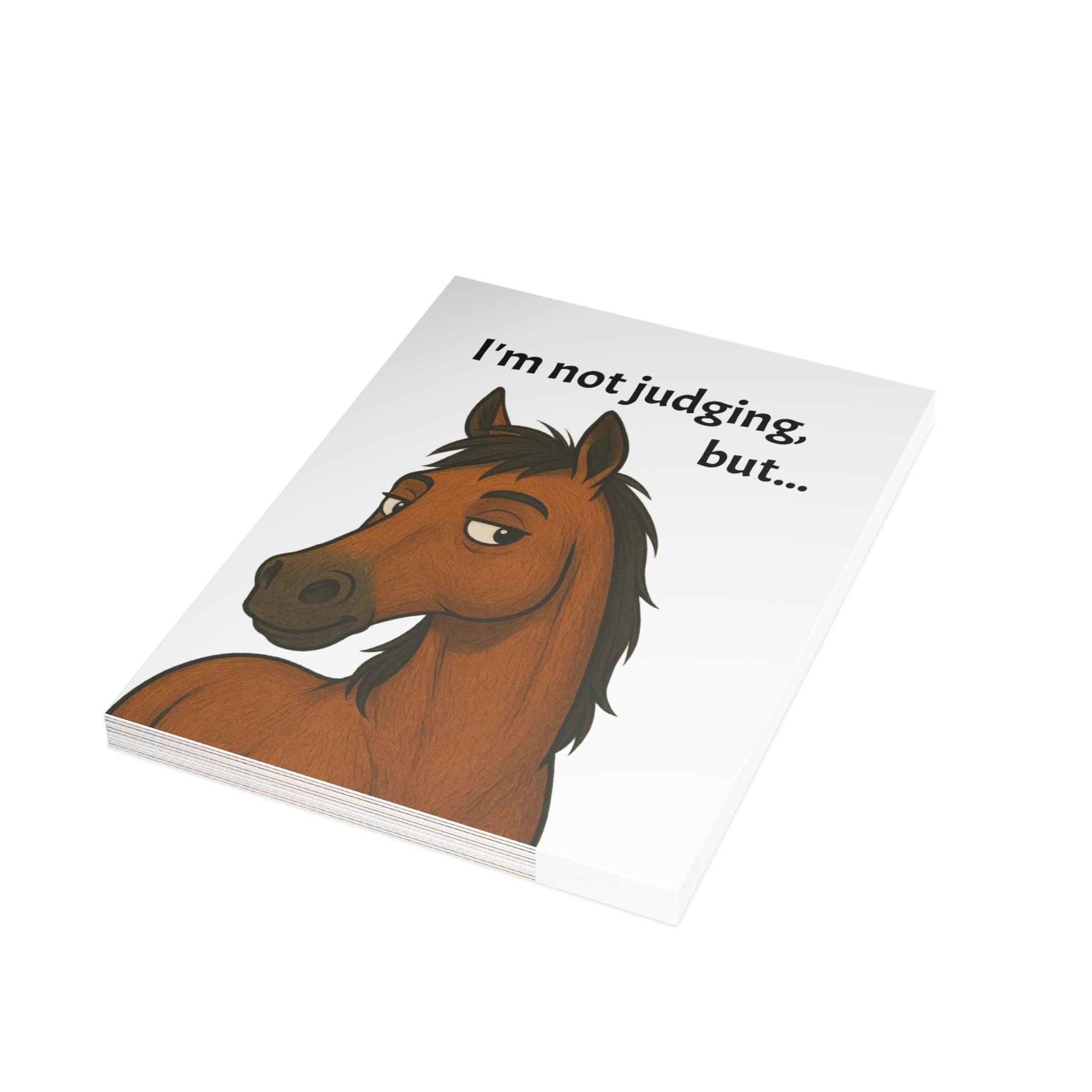 I'm Not Judging, But (Happy Birthday Card)