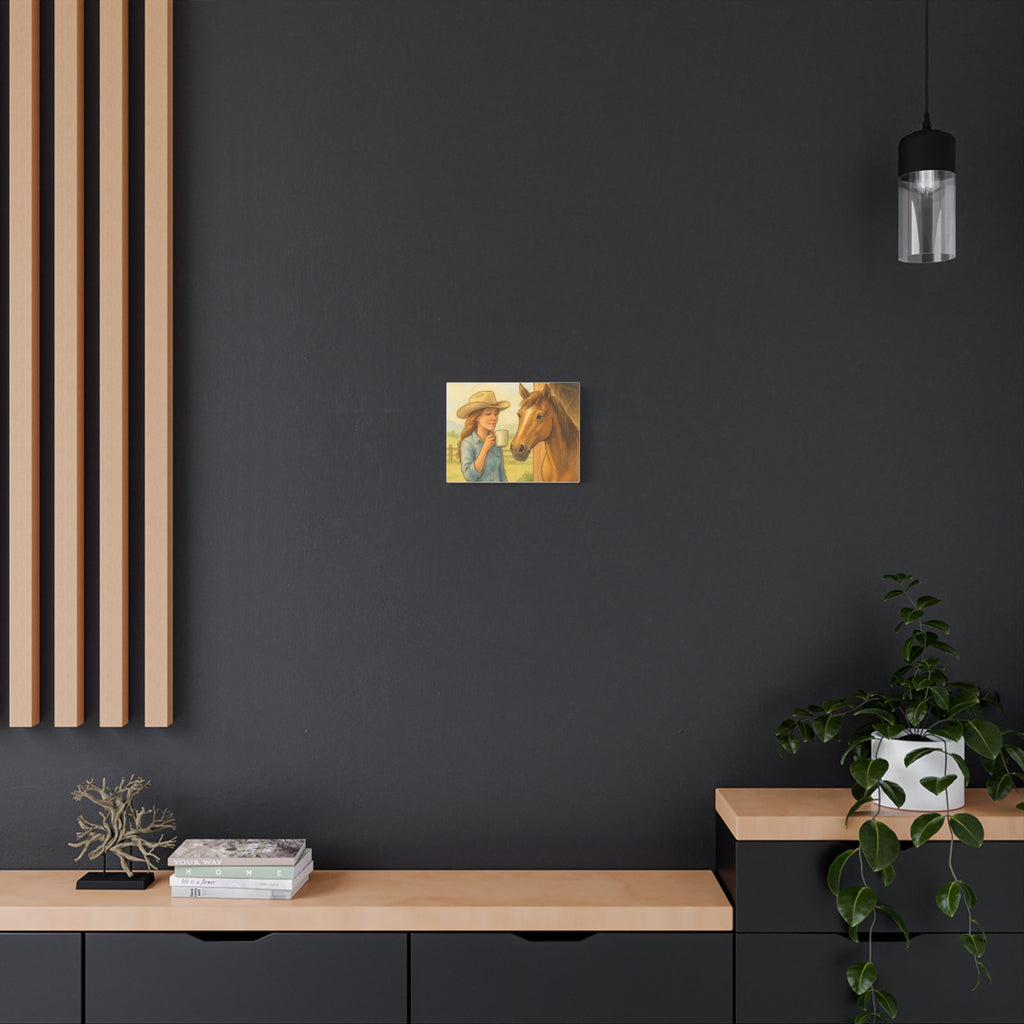 First Light Coffee Canvas Art