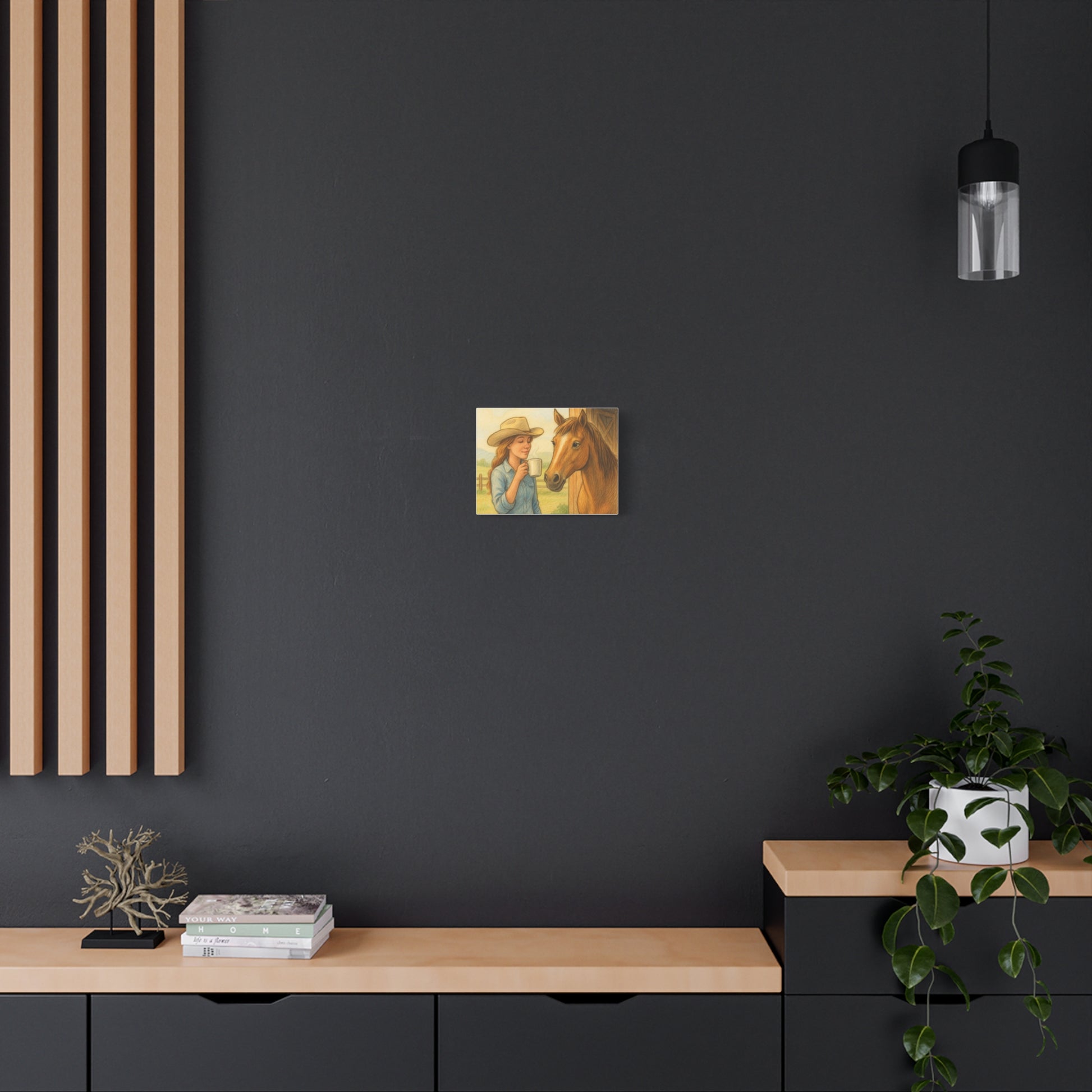 First Light Coffee Canvas Art