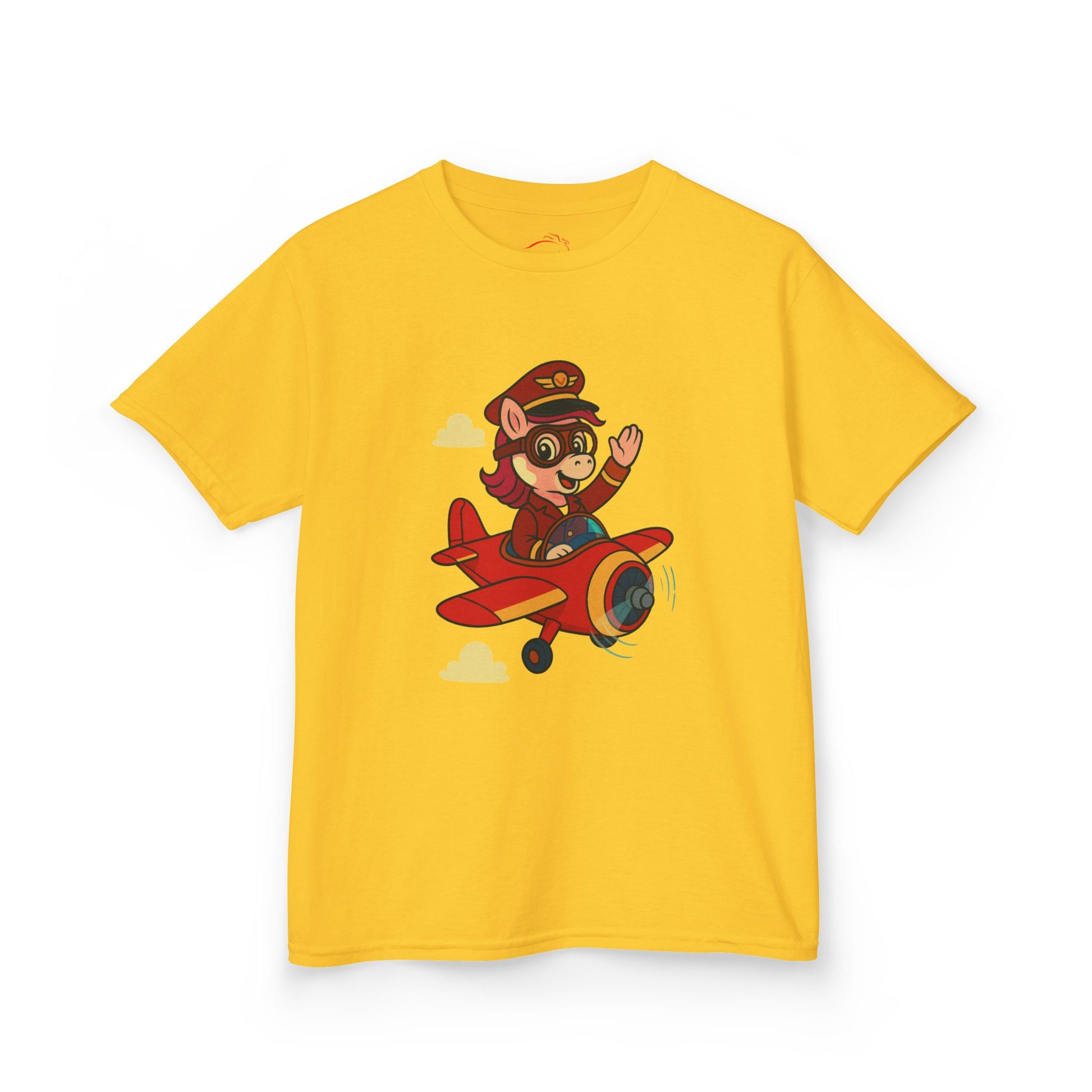 Lulu as a Pilot Tee – Kids Heavy Cotton™ T-Shirt