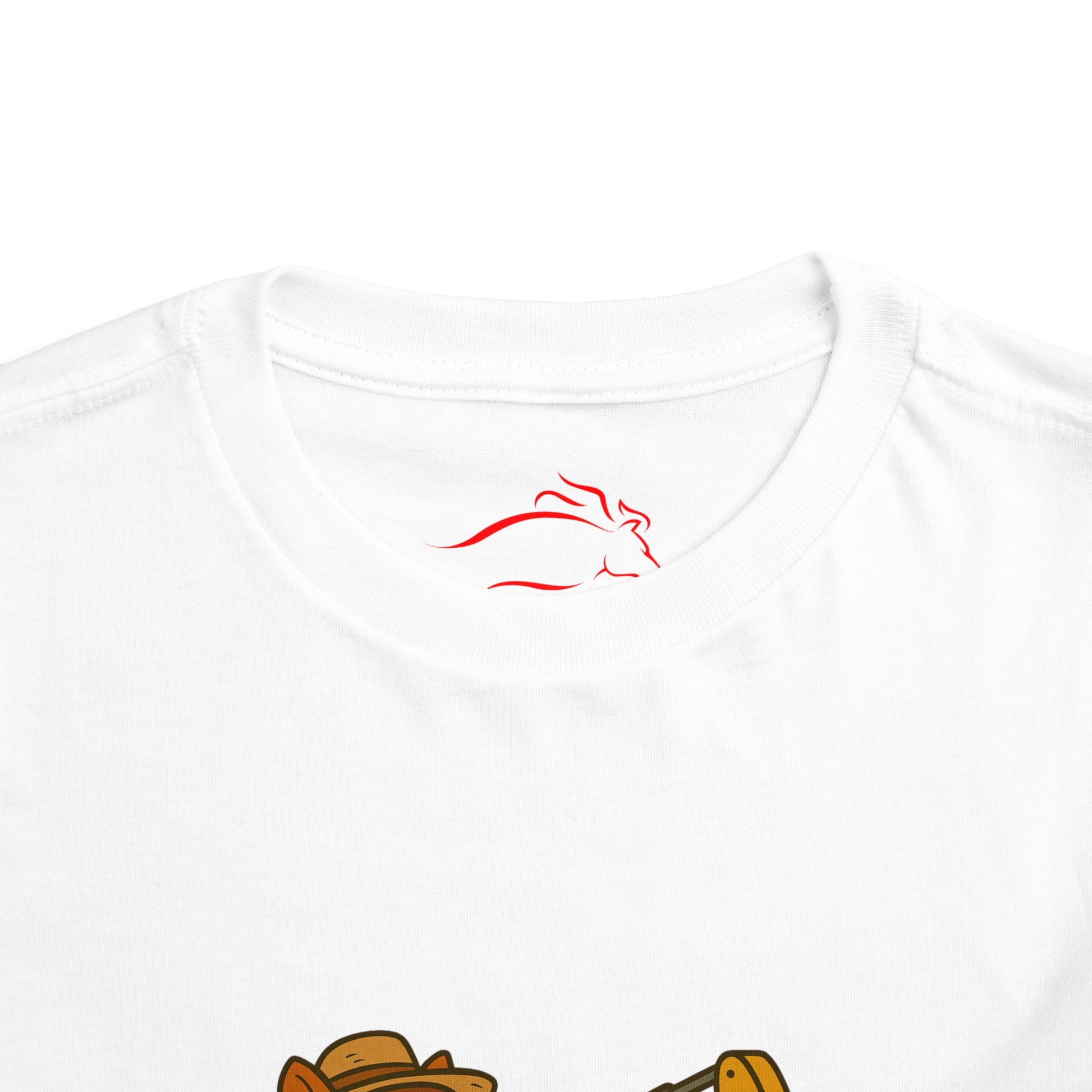 Buck on the Excavator – Toddler T-Shirt