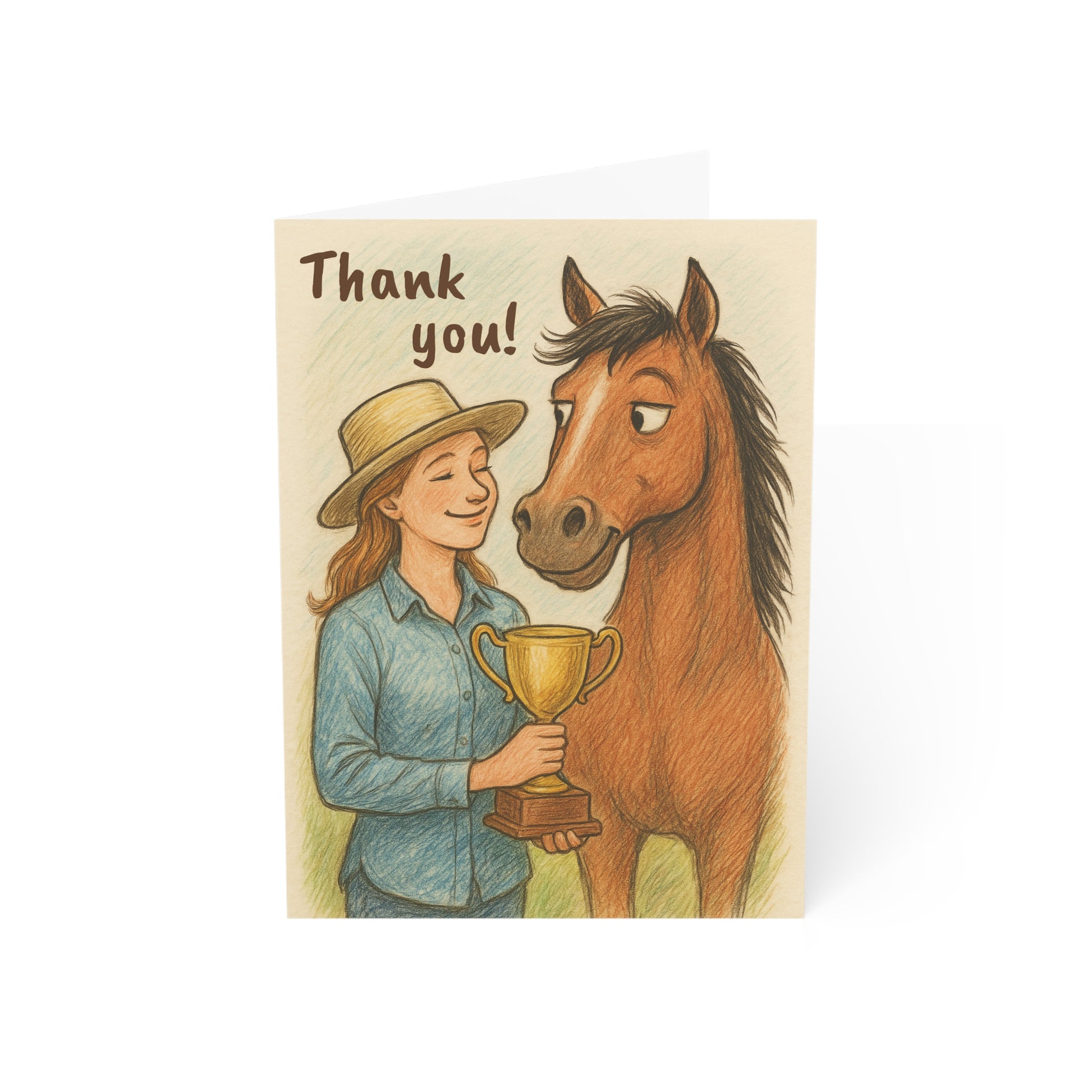 Human of the Year Thank You Card