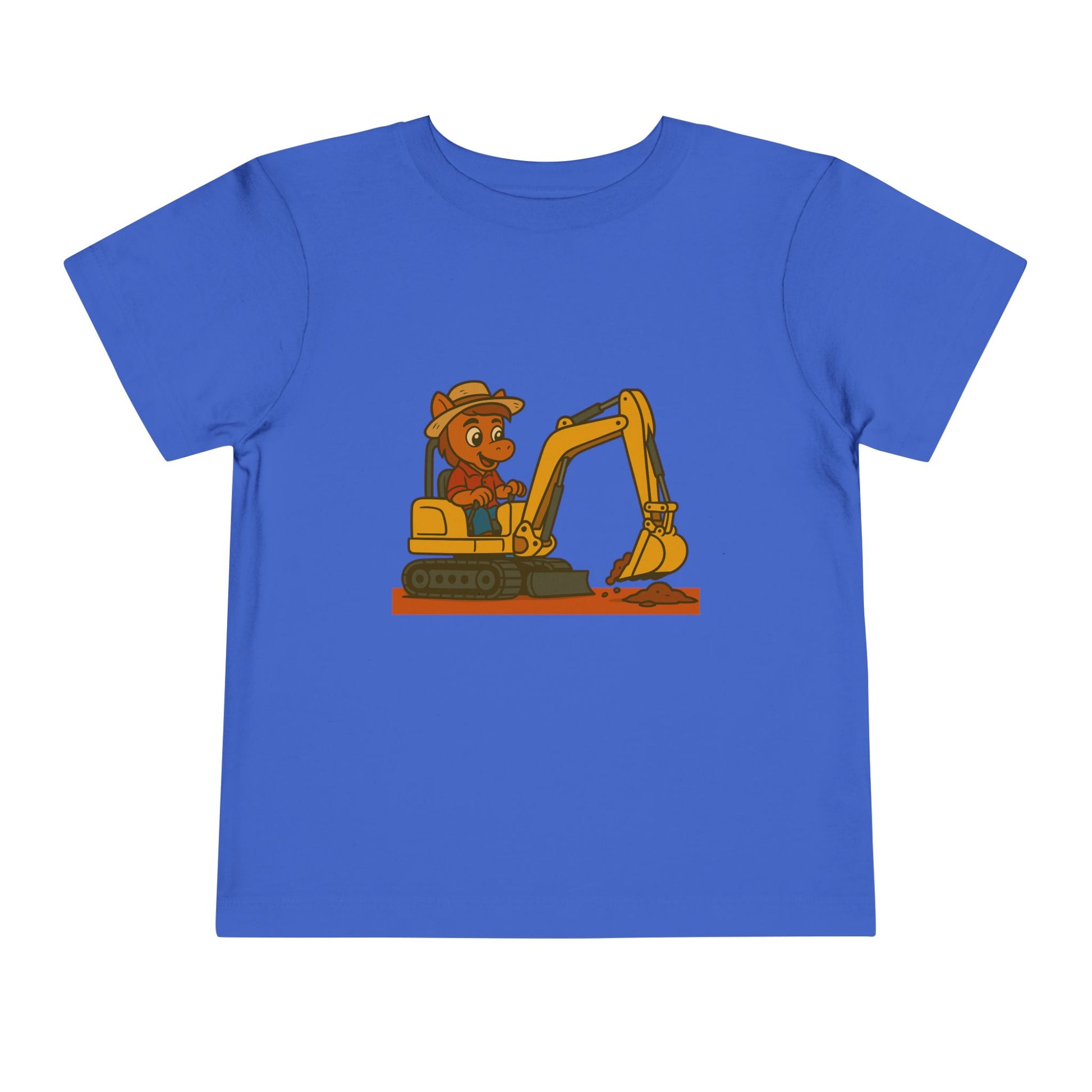 Buck on the Excavator – Toddler T-Shirt