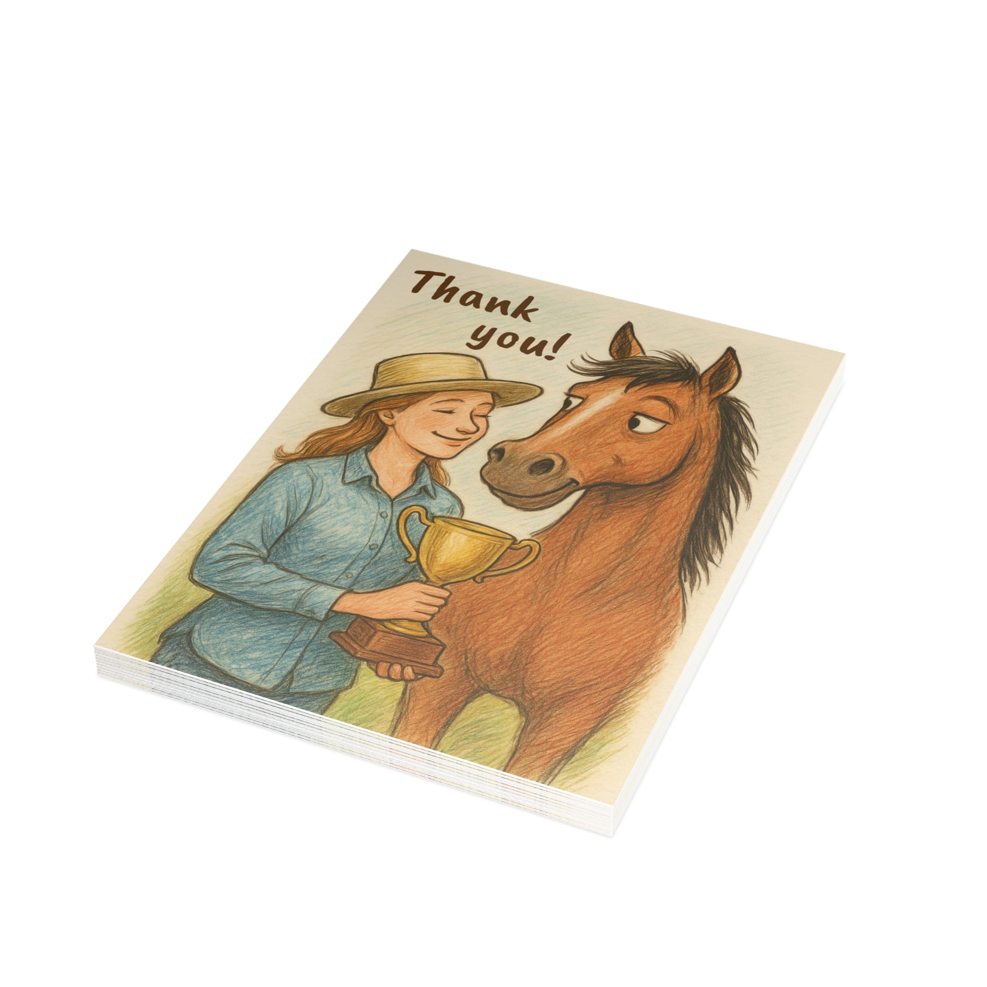 Human of the Year Thank You Card