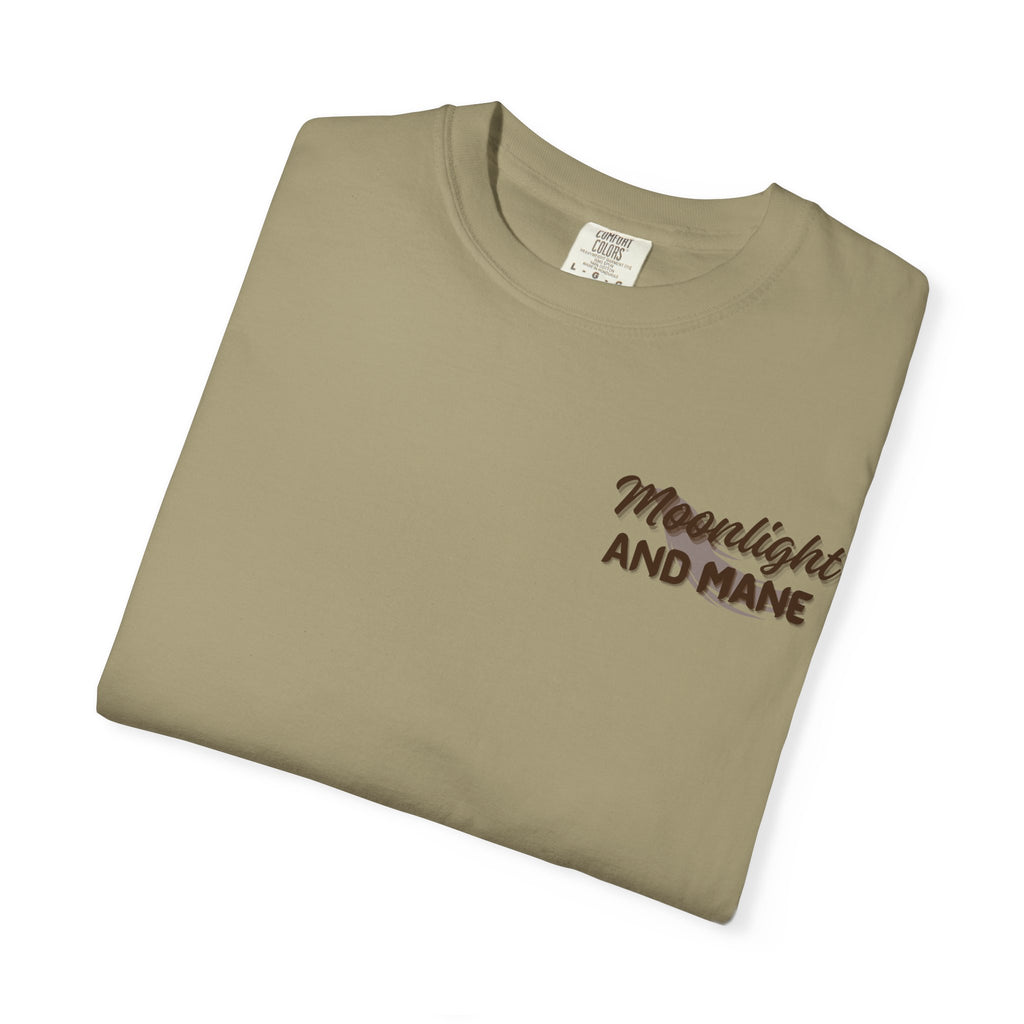 High Stakes and Hoof Beats Unisex Garment-Dyed T-shirt