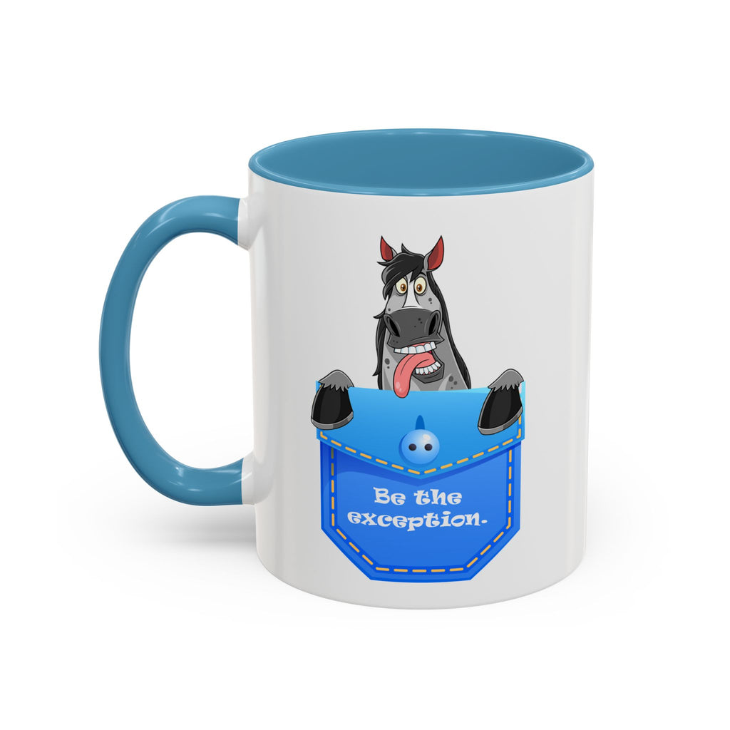 Be the Exception Pocket Pony Mug