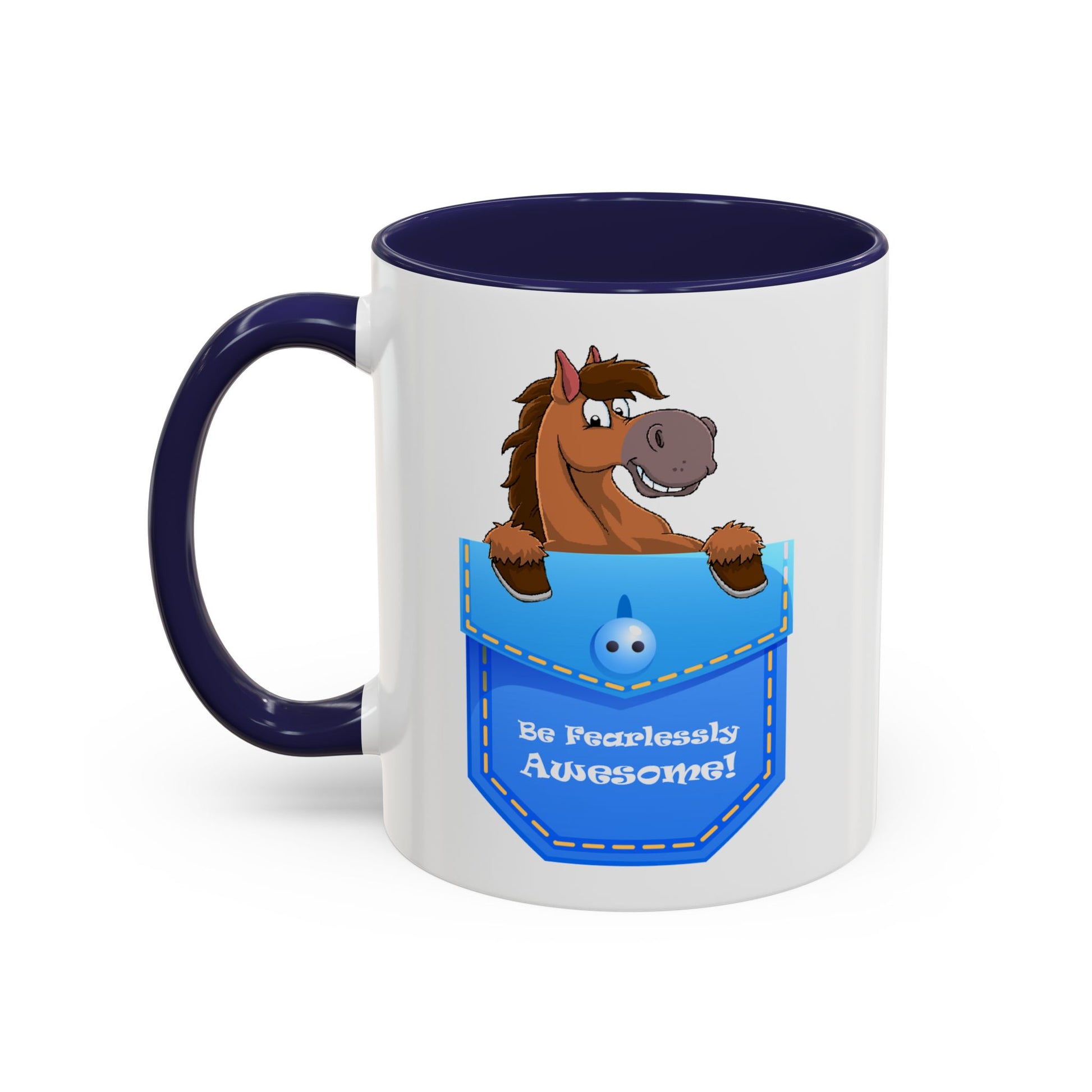 Be Fearlessly Awesome Pocket Pony Mug