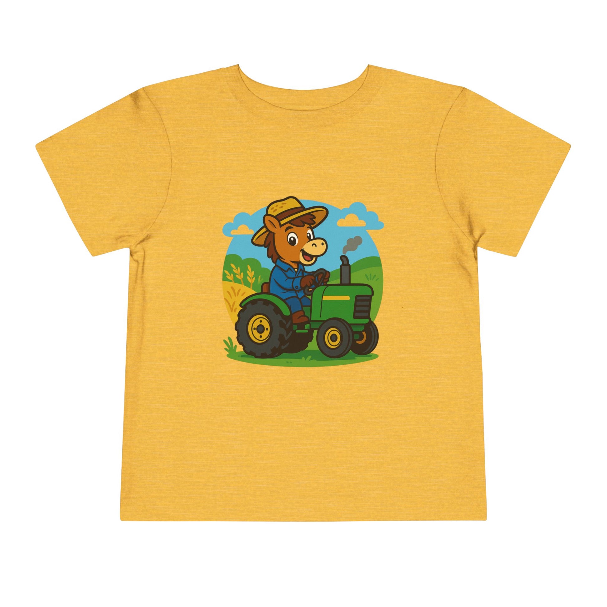 Buck on a Tractor – Toddler T-Shirt