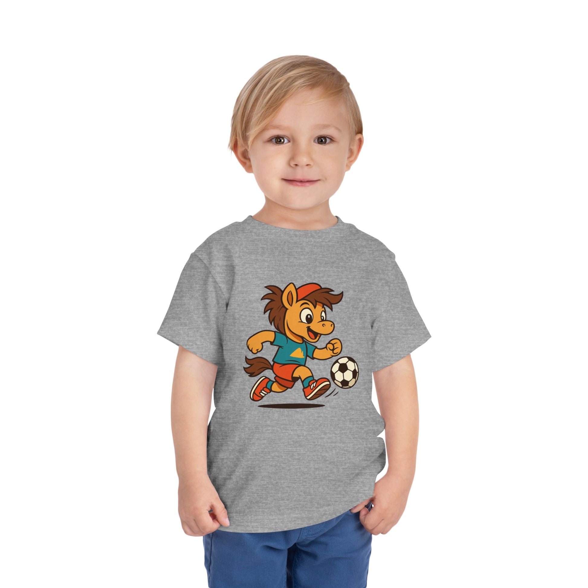 Buck Plays Soccer – Toddler T-Shirt