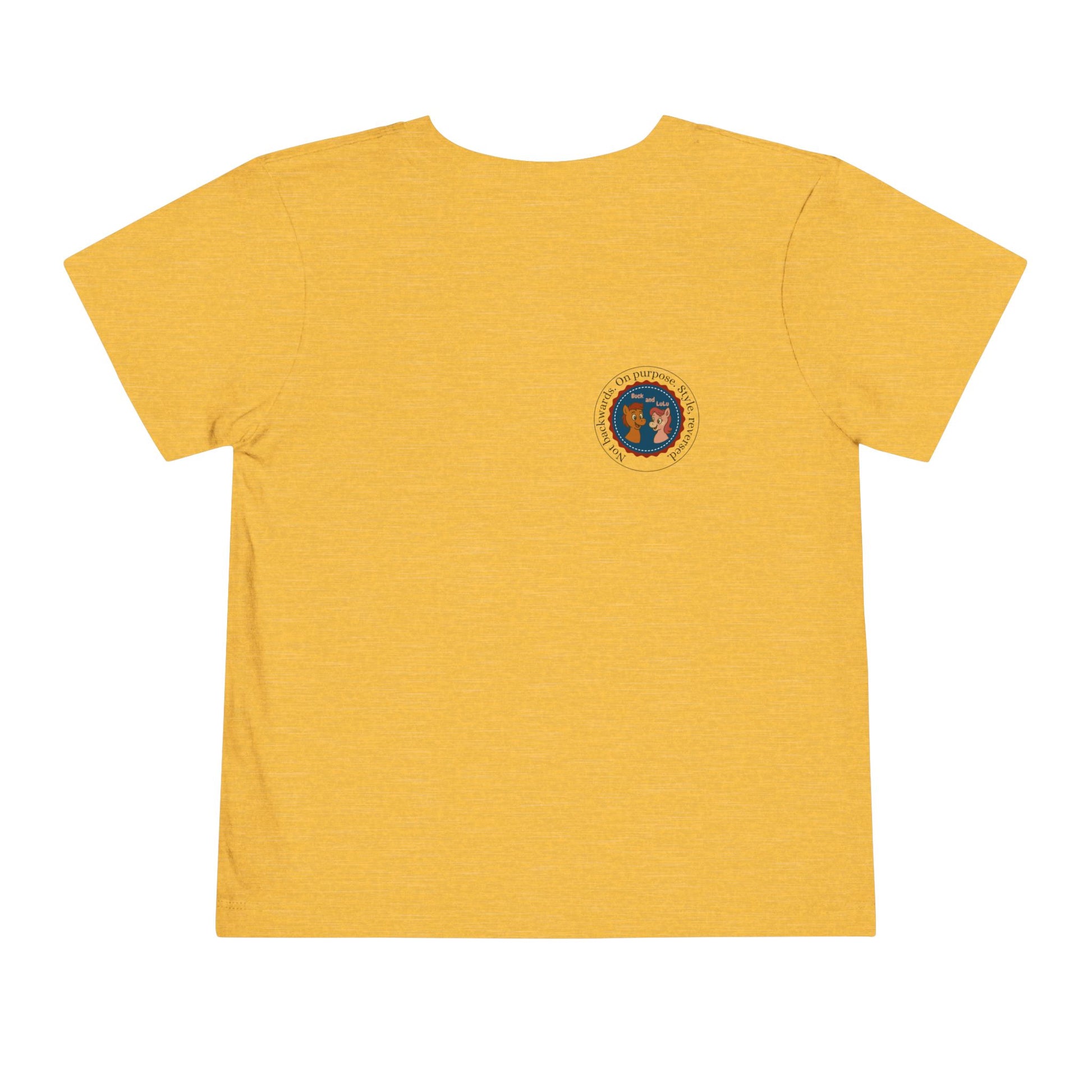 Buck on the Excavator – Toddler T-Shirt