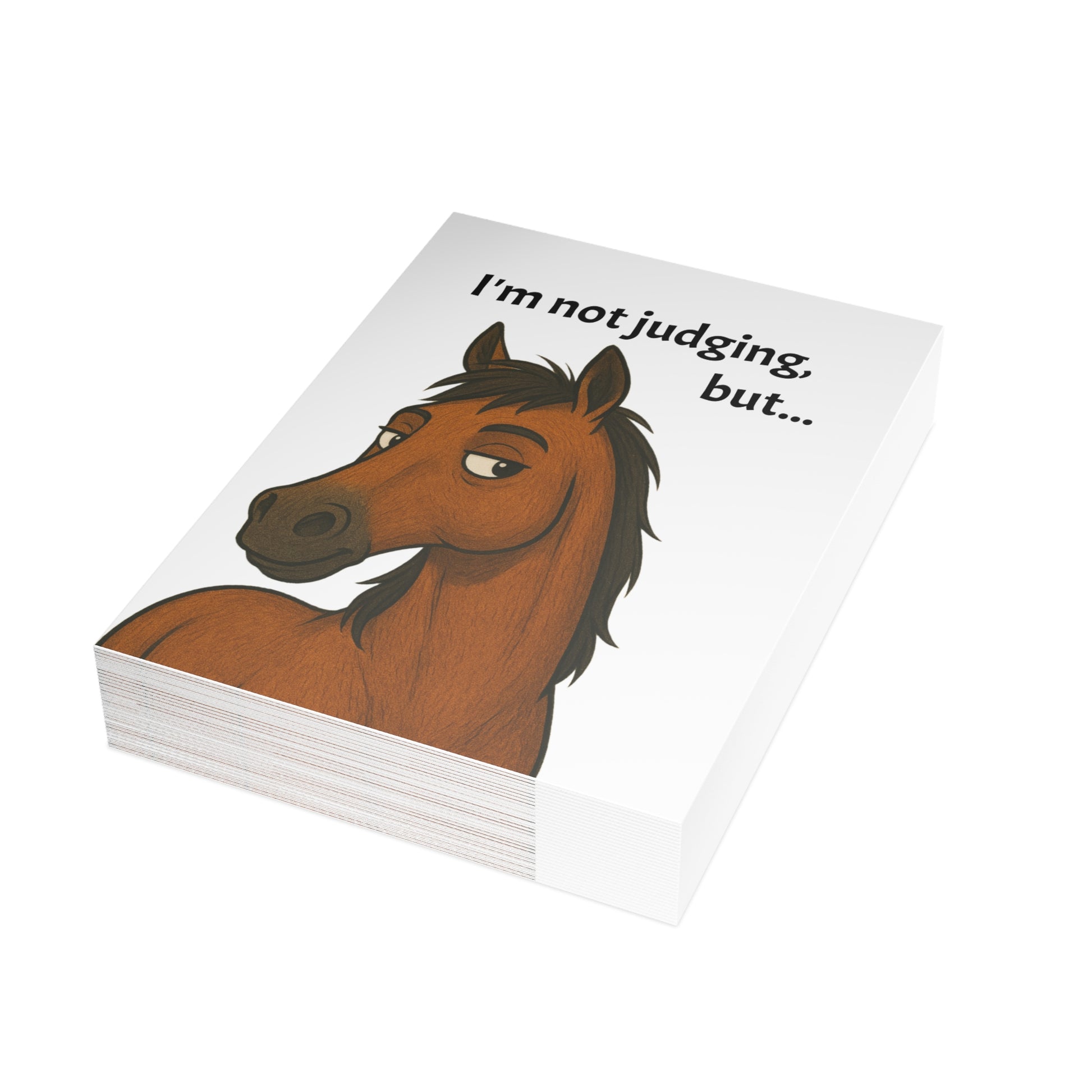 I'm Not Judging, But (Happy Birthday Card)