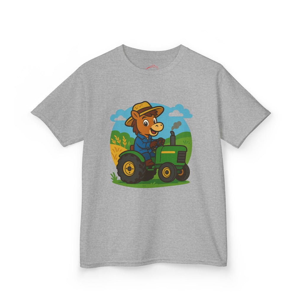 Buck the Bold Tractor Tee – Kids Heavy Cotton™ T-Shirt