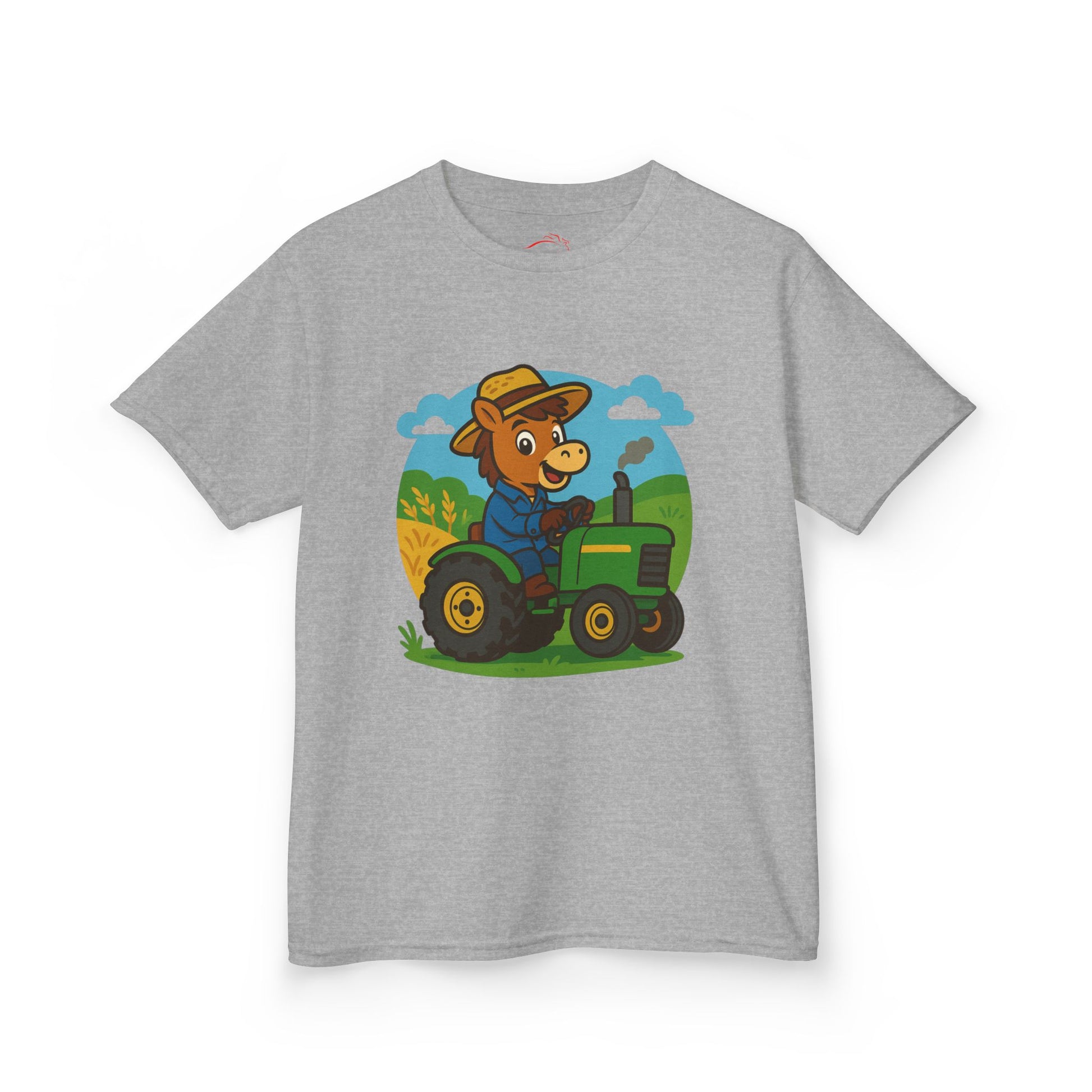Buck the Bold Tractor Tee – Kids Heavy Cotton™ T-Shirt