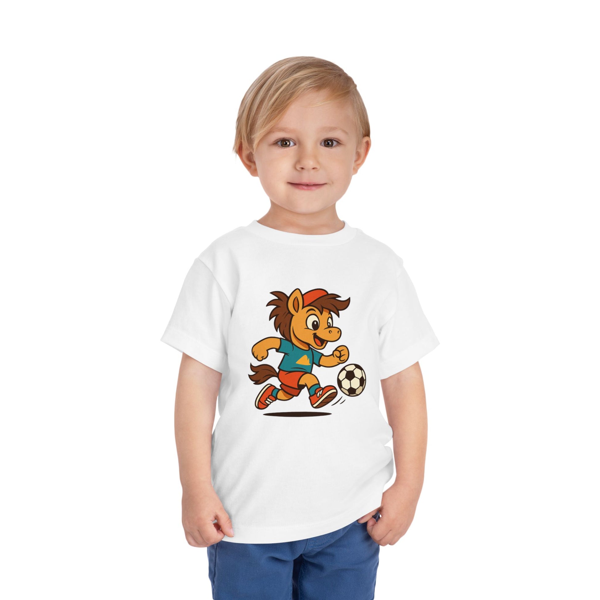 Buck Plays Soccer – Toddler T-Shirt