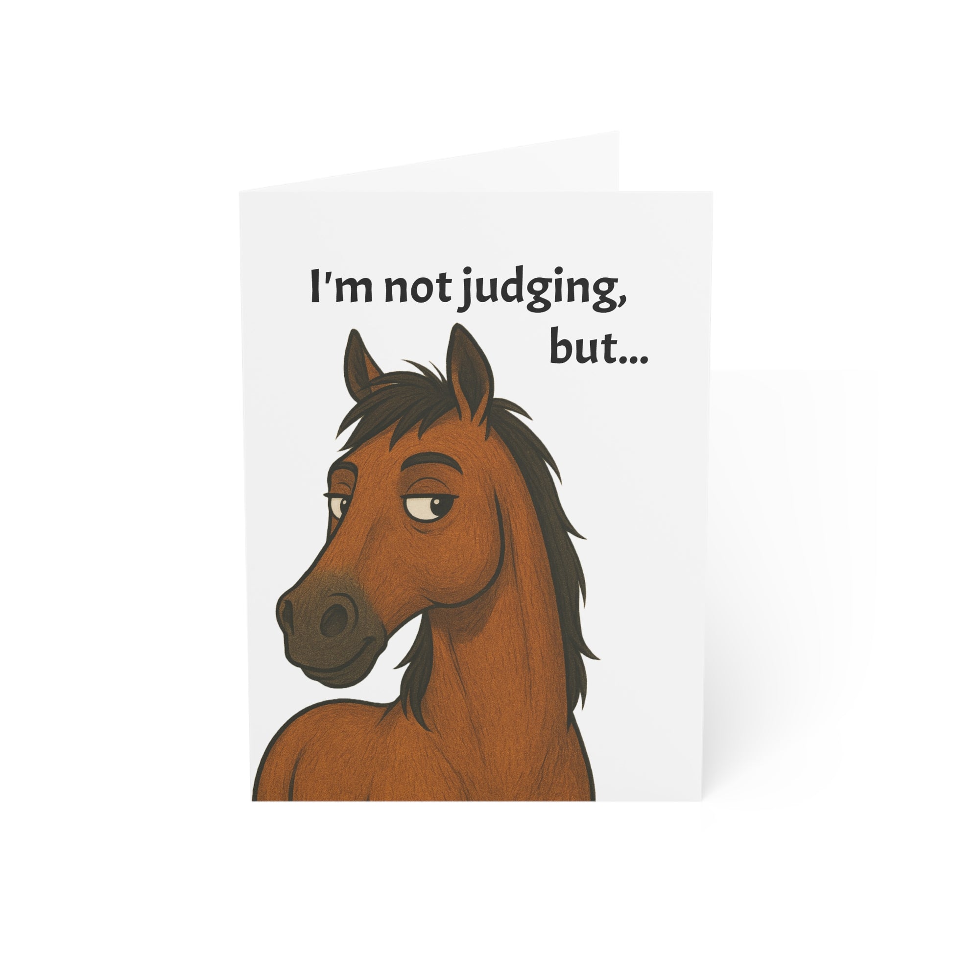 I'm Not Judging, But (Happy Birthday Card)