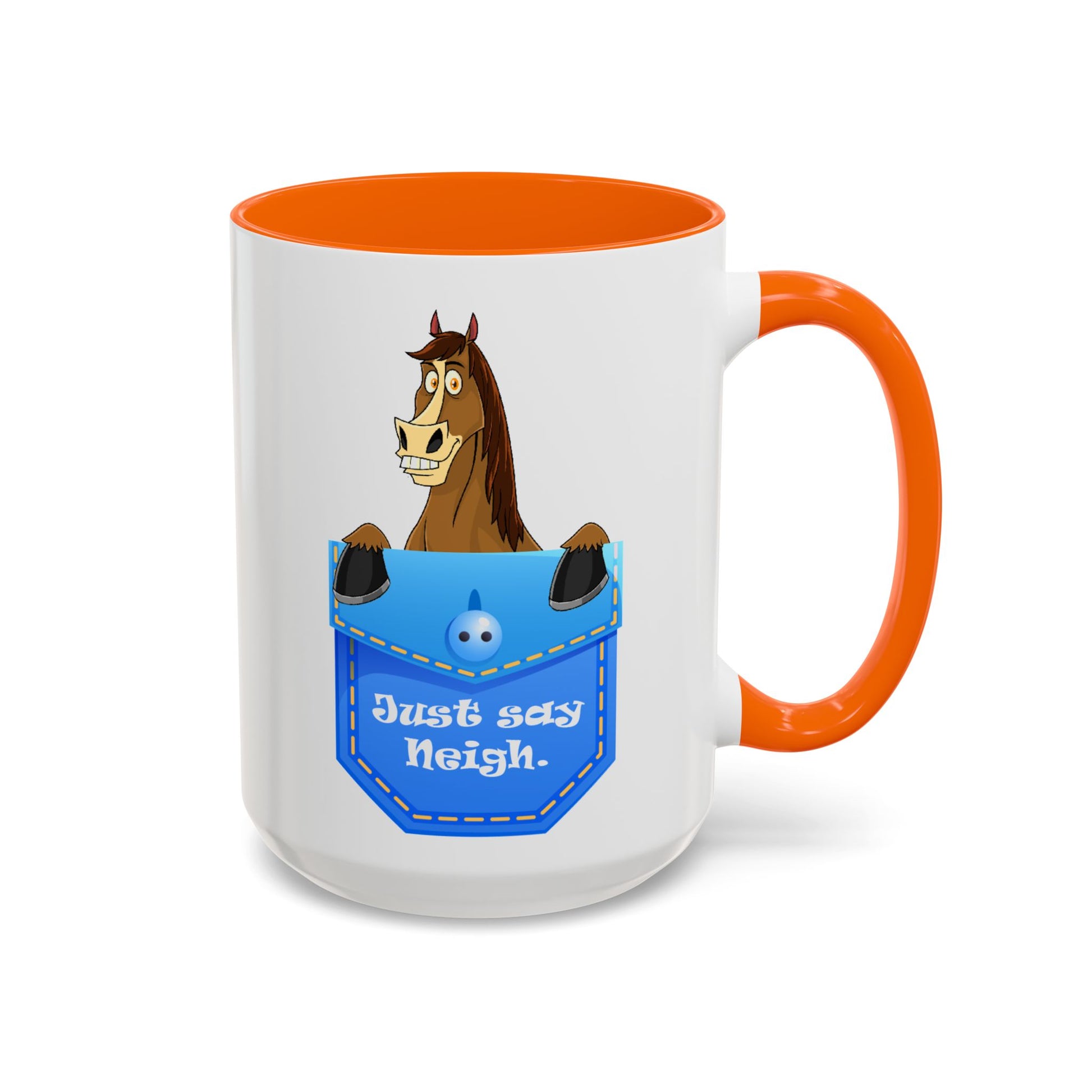 Just Say Neigh Pocket Pony Mug