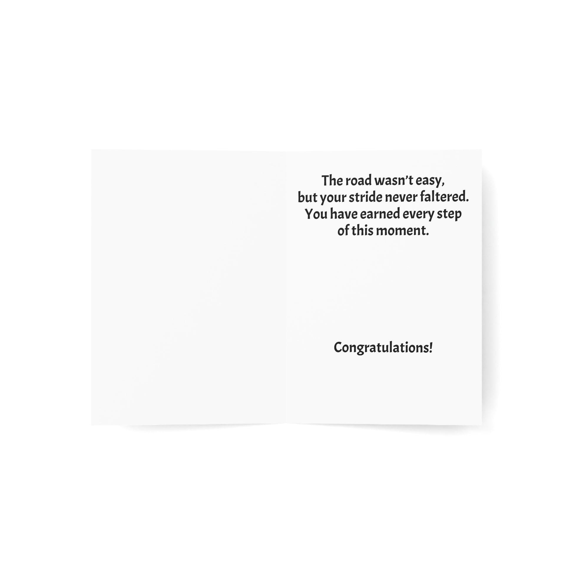 You Cleared That Jump Like a Pro - Congratulations Card