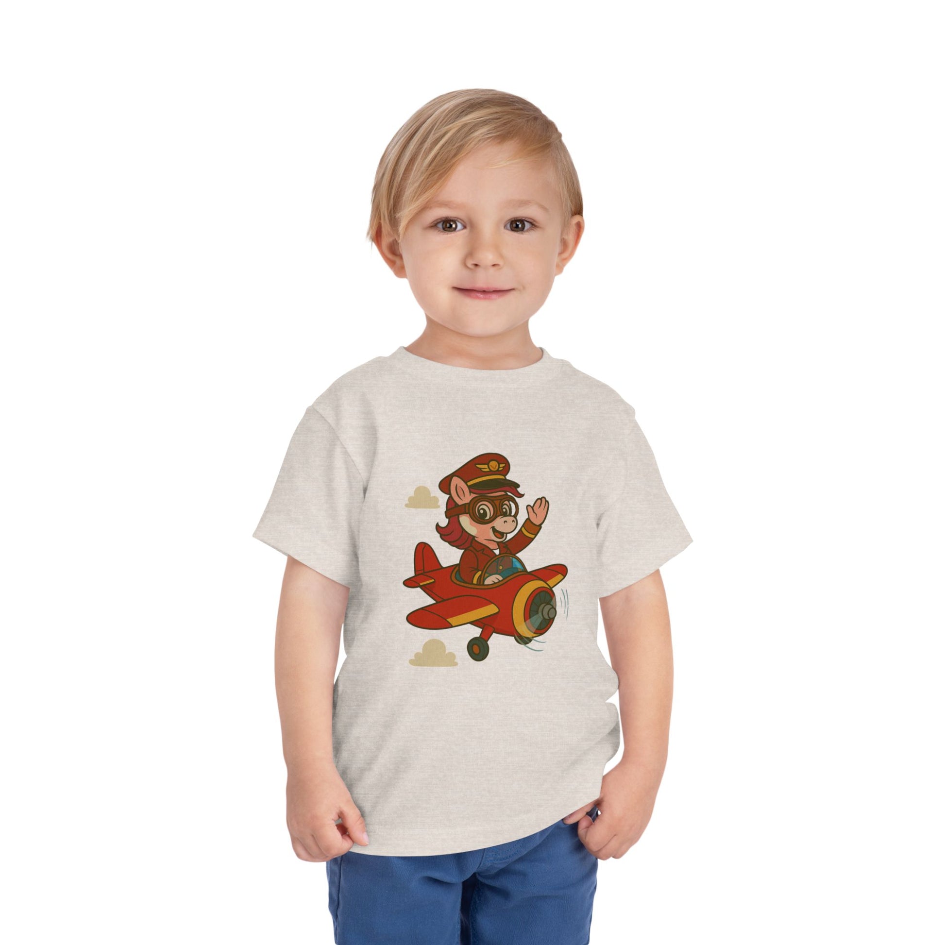Lulu the Pilot – Toddler T-Shirt