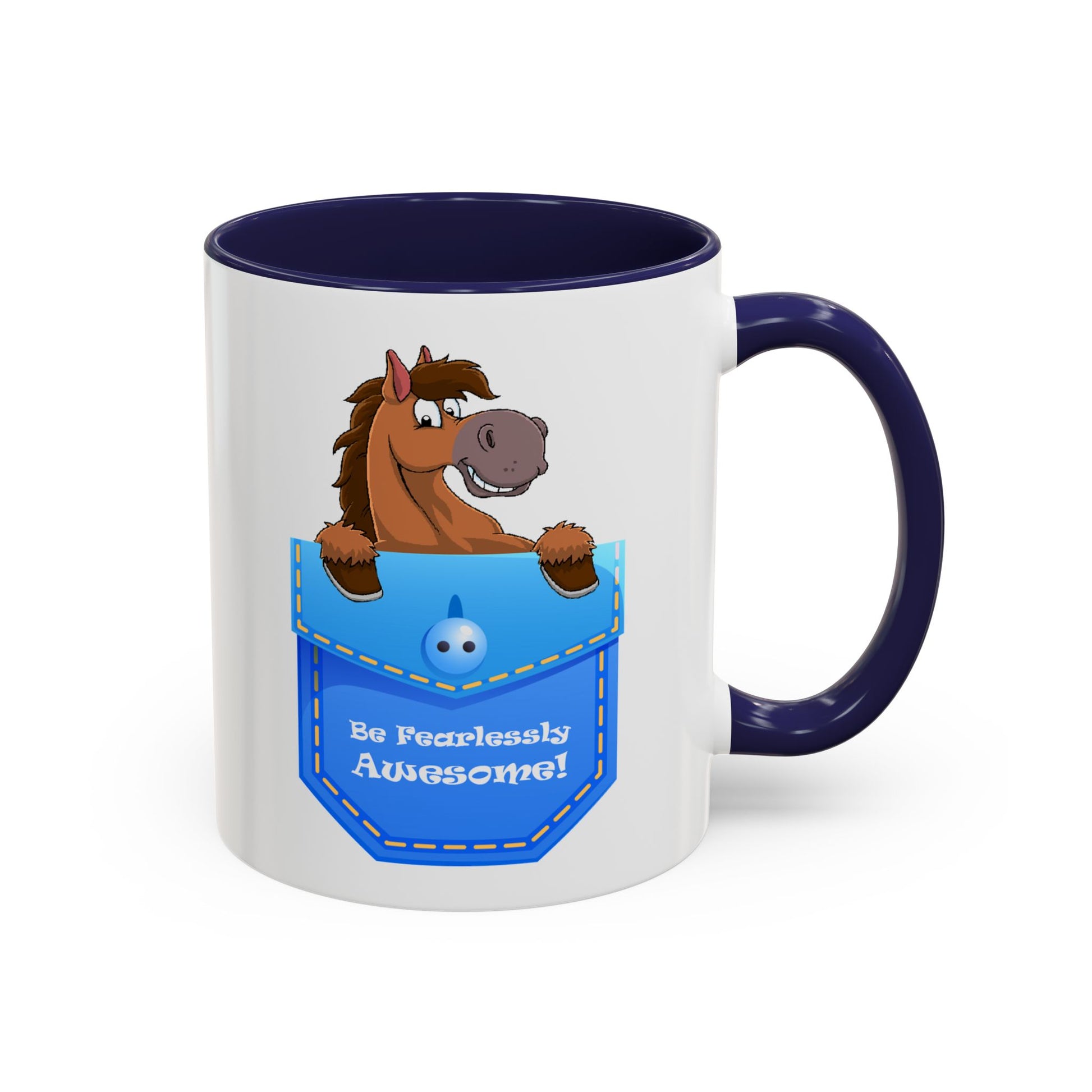 Be Fearlessly Awesome Pocket Pony Mug